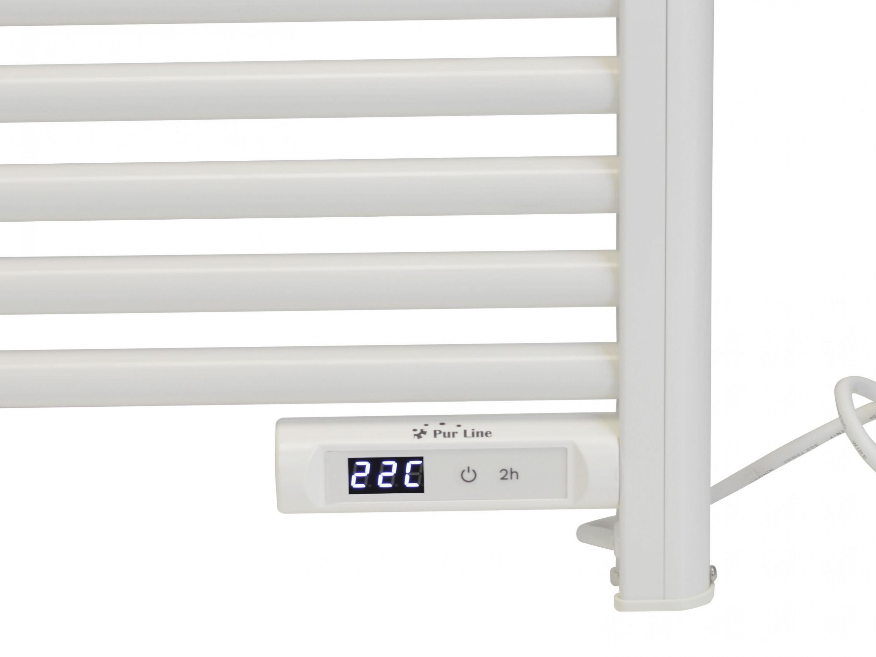 Radiador toalheiro elétrico branco NTW 11-B 500W - 7