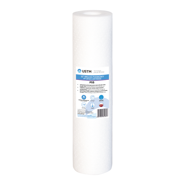 Wkład do filtra piankowy 10” 5 mikronów PS5 USTM