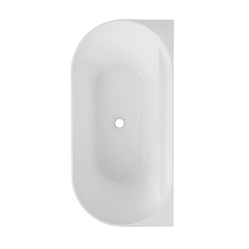 Wanna wolnostojąca ryflowana BT505 149 x 74 cm