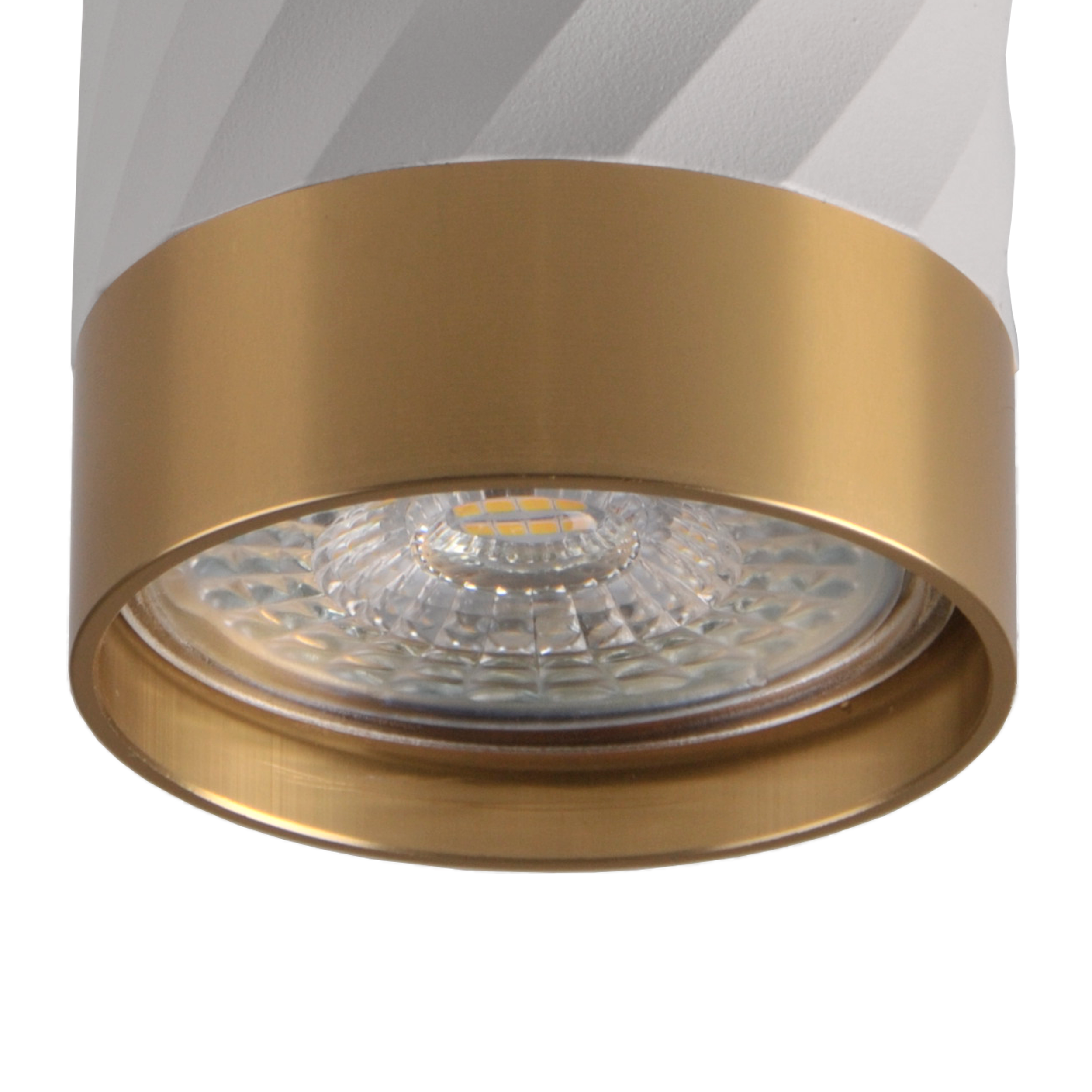 Listwa reflektorowa Arras biało-złota 4 x GU10 Goldlux - 4