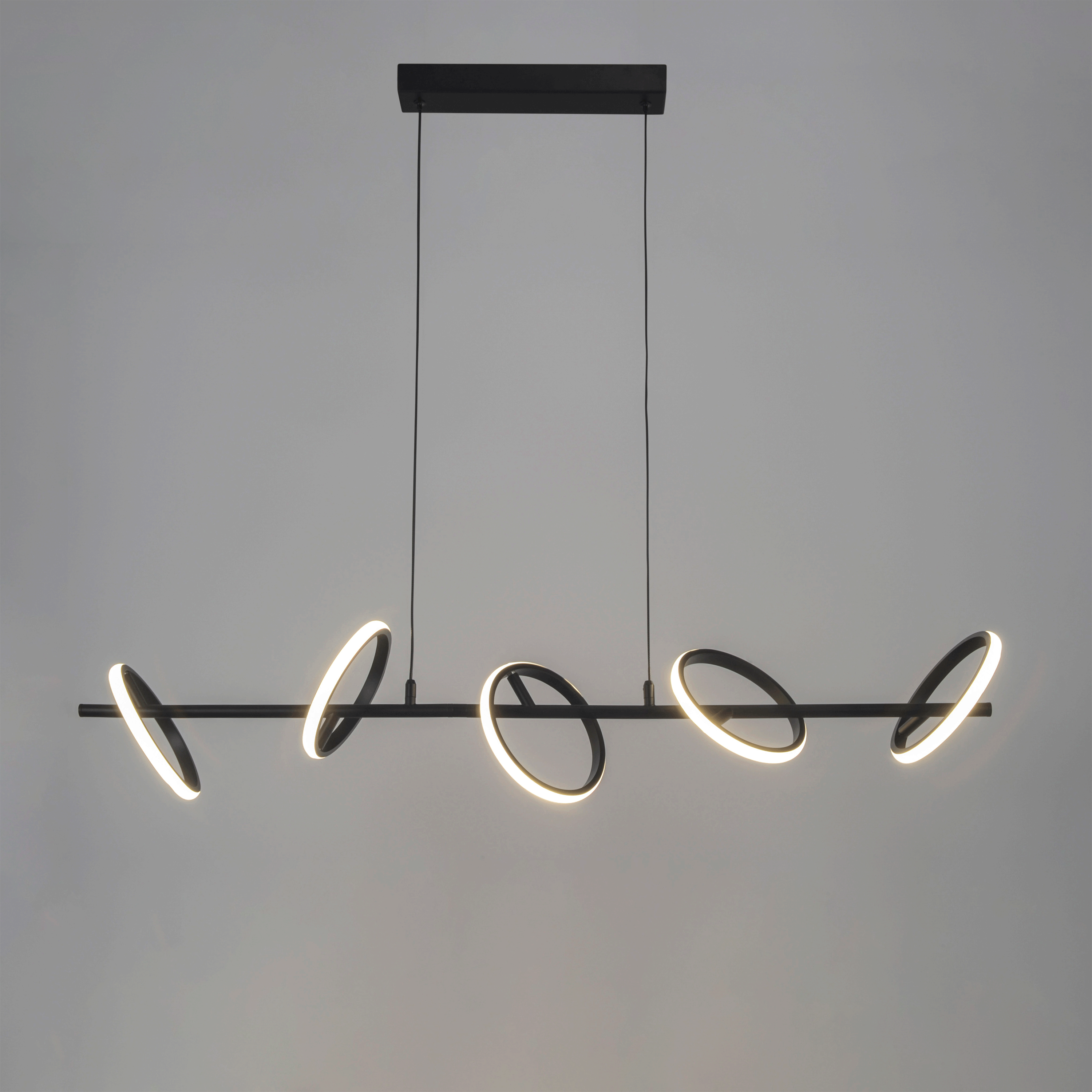 Lampa wisząca Kapeo czarna 5 x LED Inspire - 14