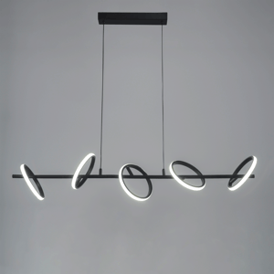 Suspension LED Kapeo variation intensité/température couleur, diam.16cm INSPIRE Leroy Merlin Les bons plans des petits projets avant l'été