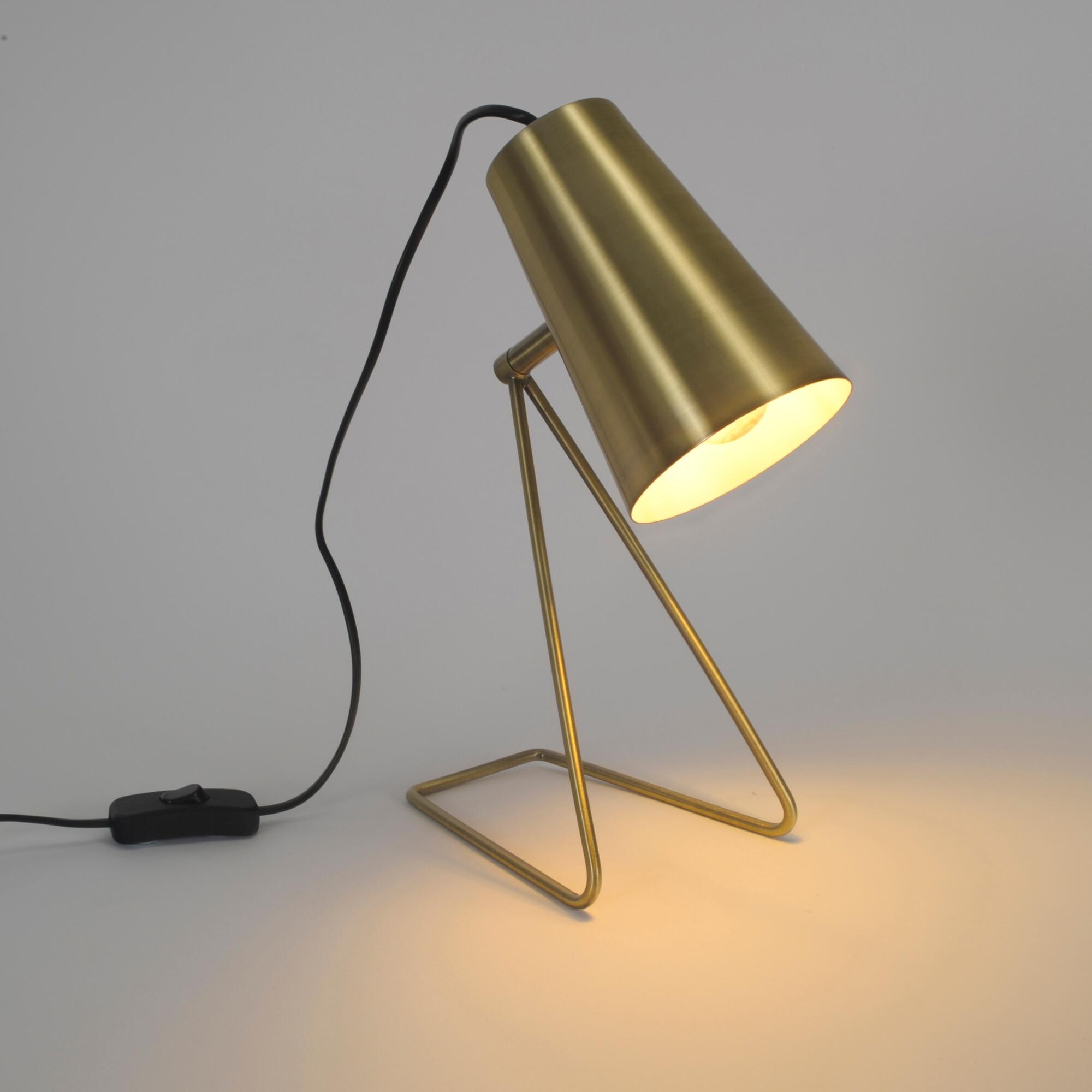 Lampa stołowa Moeta złota E14 Inspire - 6
