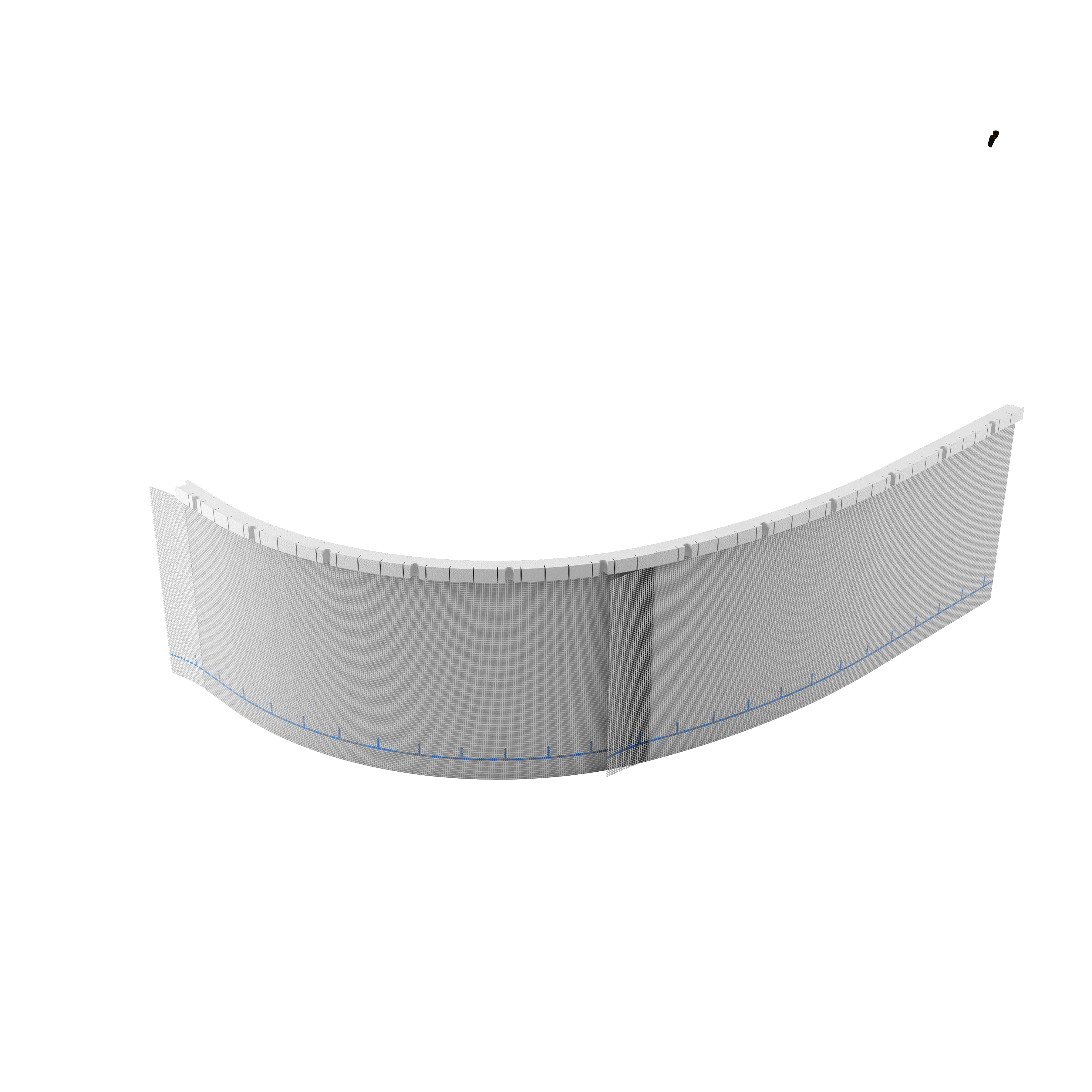 Obudowa wanny LM040 1/4K 240X58 Schedpol