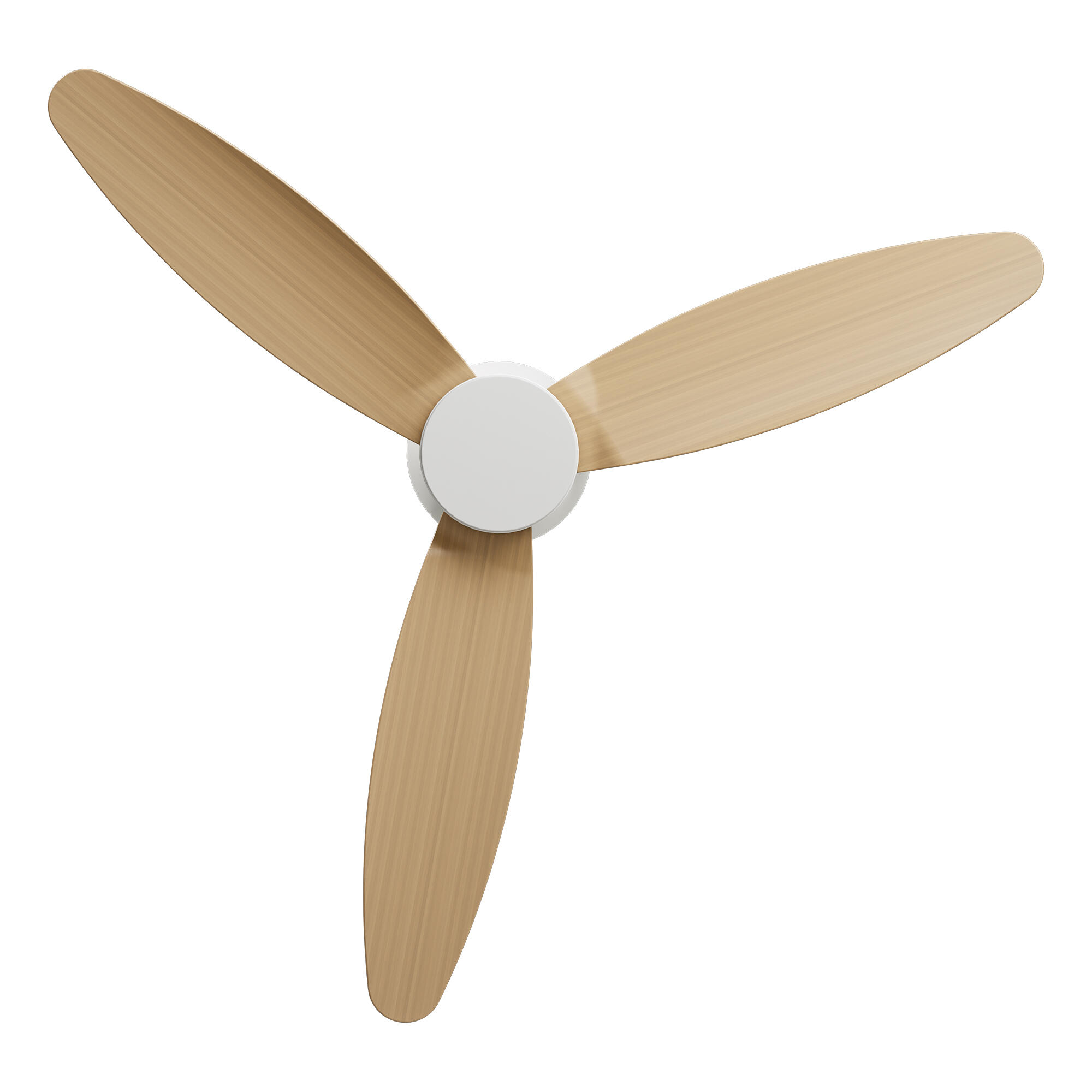 Ventilador de techo con luz silencioso DC Arte Confort Conil blanco 122 cm - 2