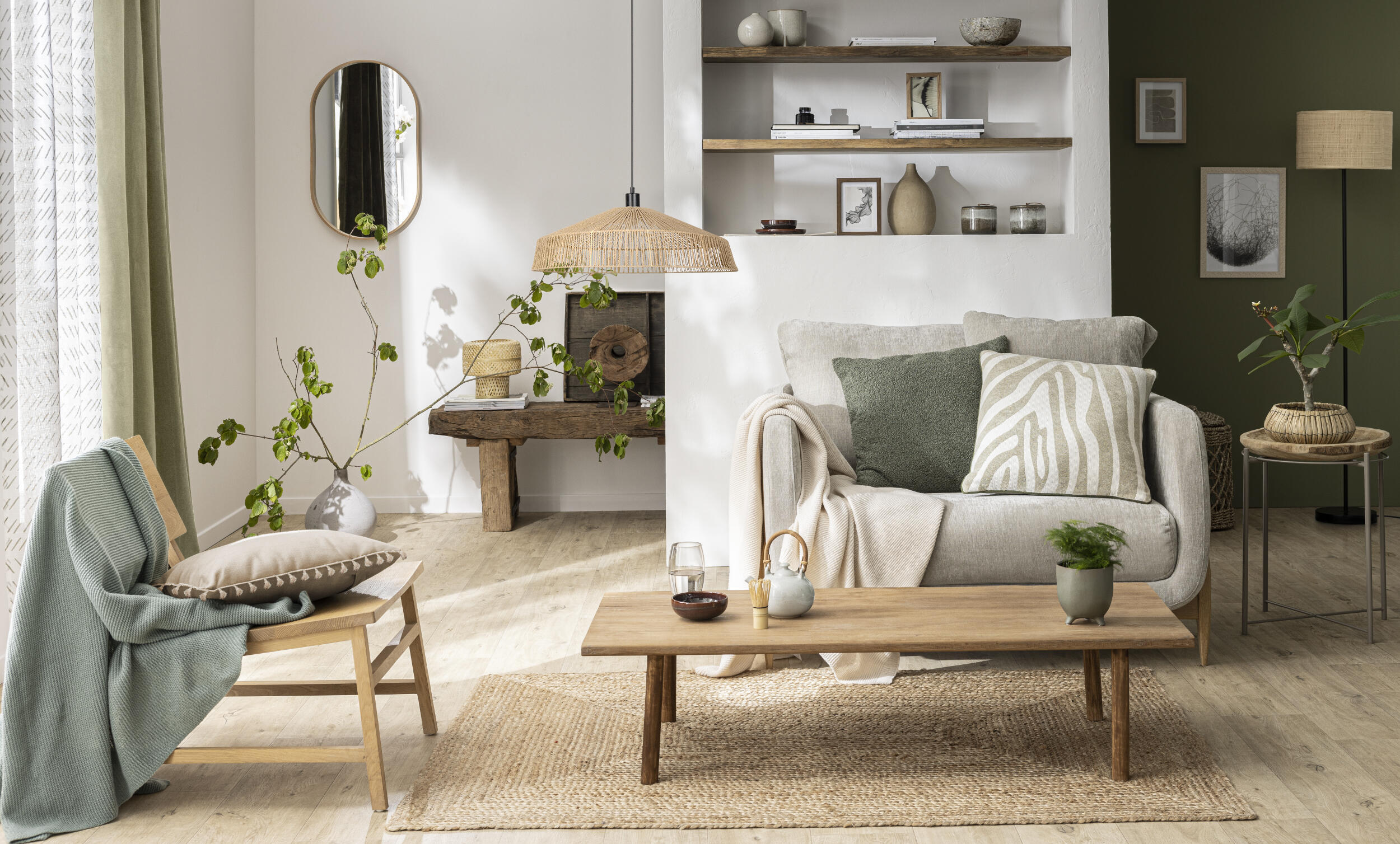 Moldura 30x40cm milo oak castanho inspire - 23