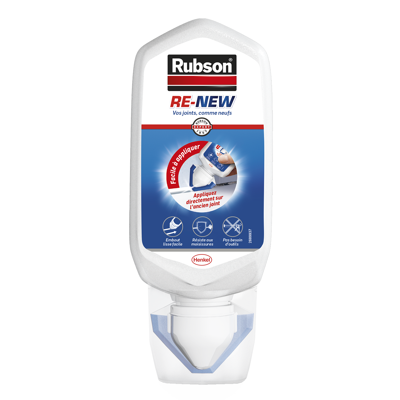 Silicone Re-new RUBSON blanc, 80 ml - 2