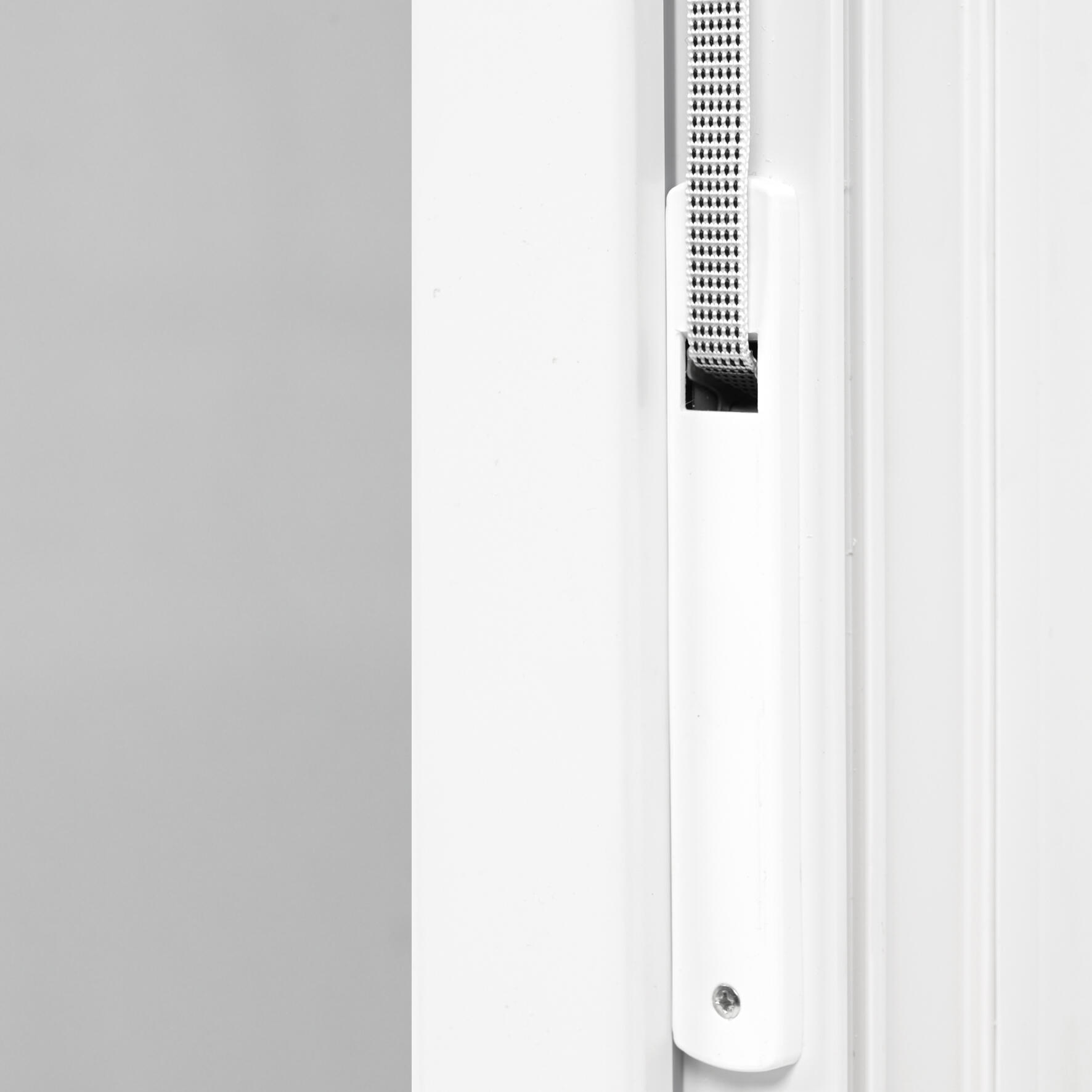 Janela oscilobatente em PVC 100x115 cm com estore branco - 5