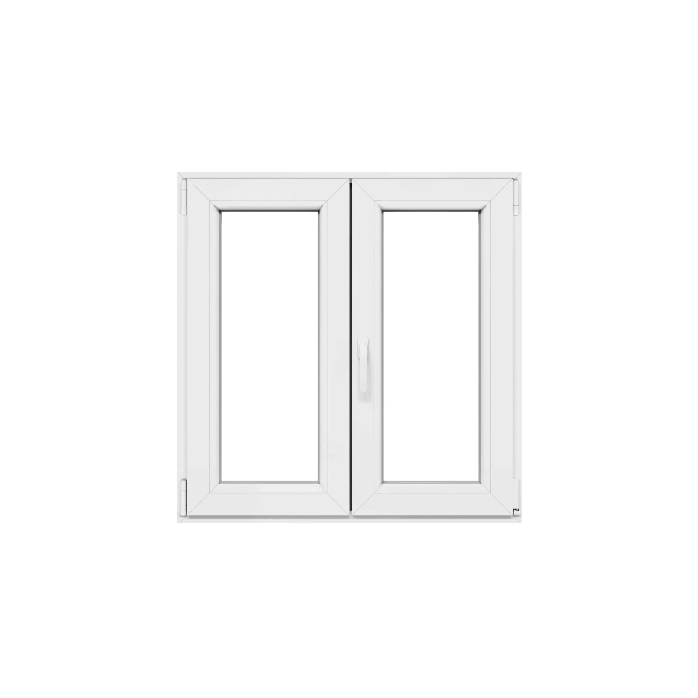 Janela oscilobatente em PVC 100x100 cm branco - 6