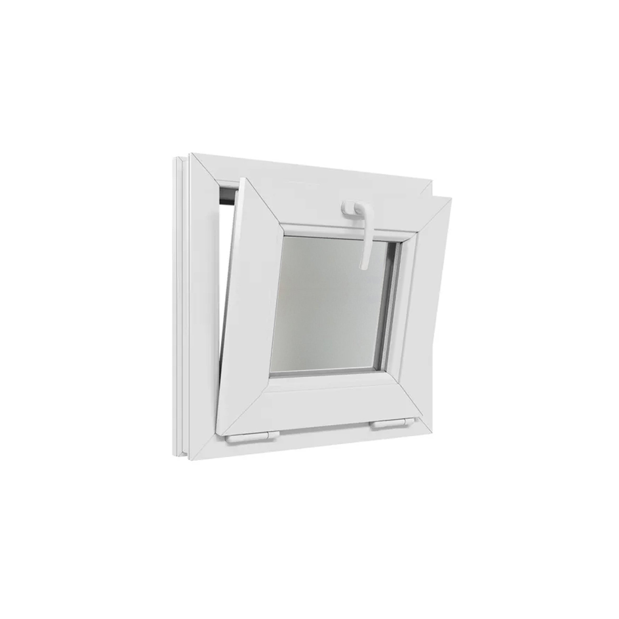 Janela de PVC BASCULANTE BRANCO 50X50CM - 2