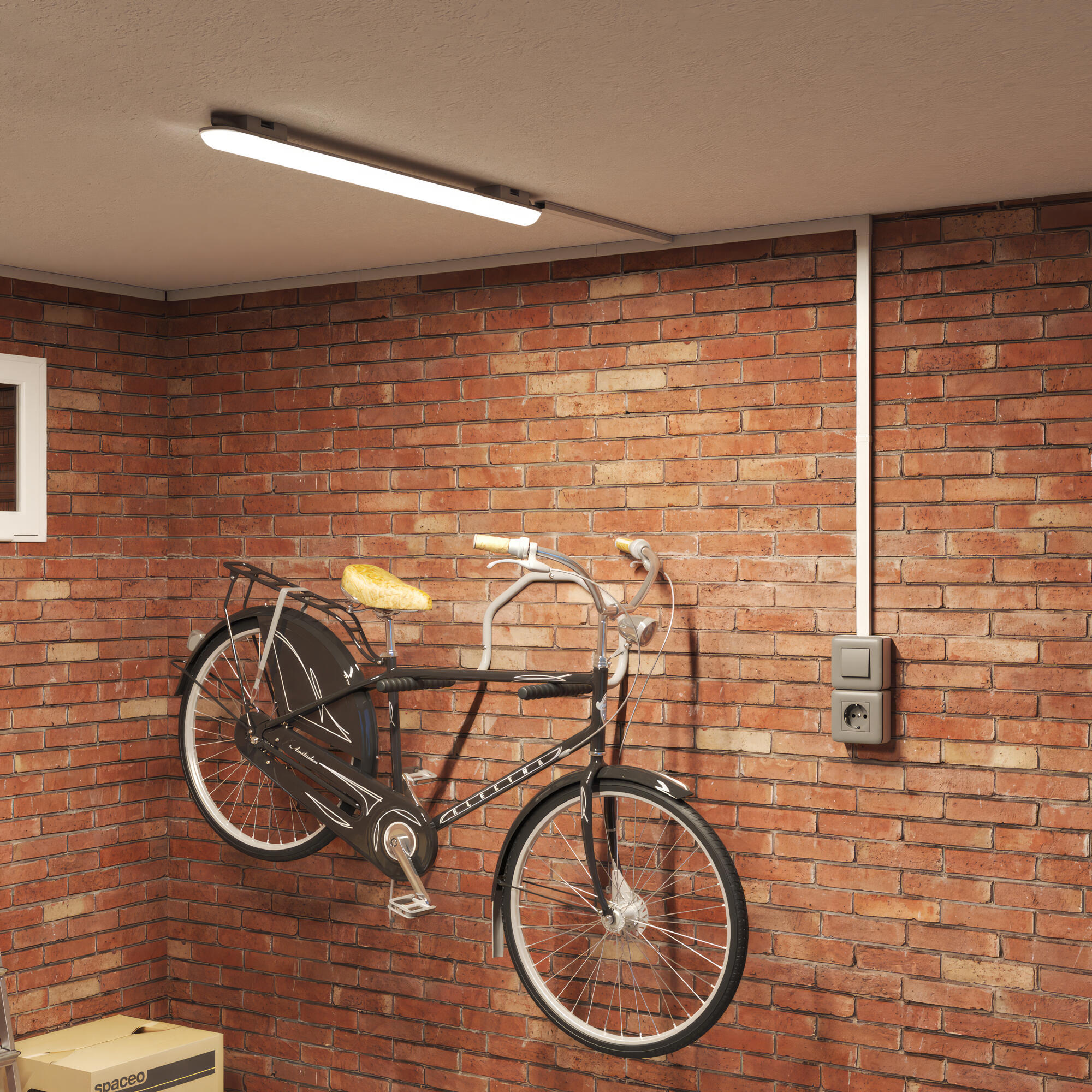 Regleta con fuente de luz led volga inspire blanco neutro 8.3 cm 40 lm