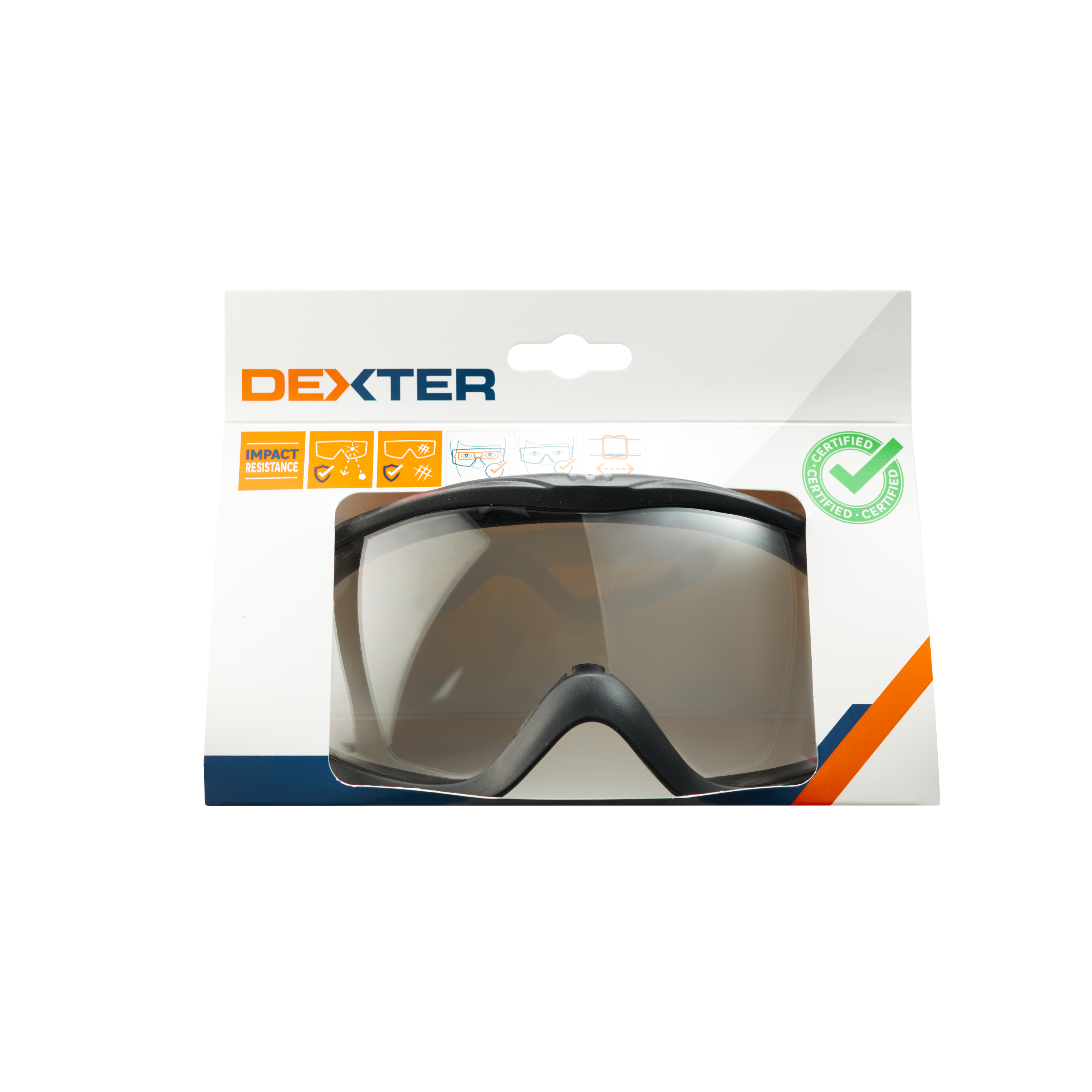 Gogle ochronne robocze Dexter - 4