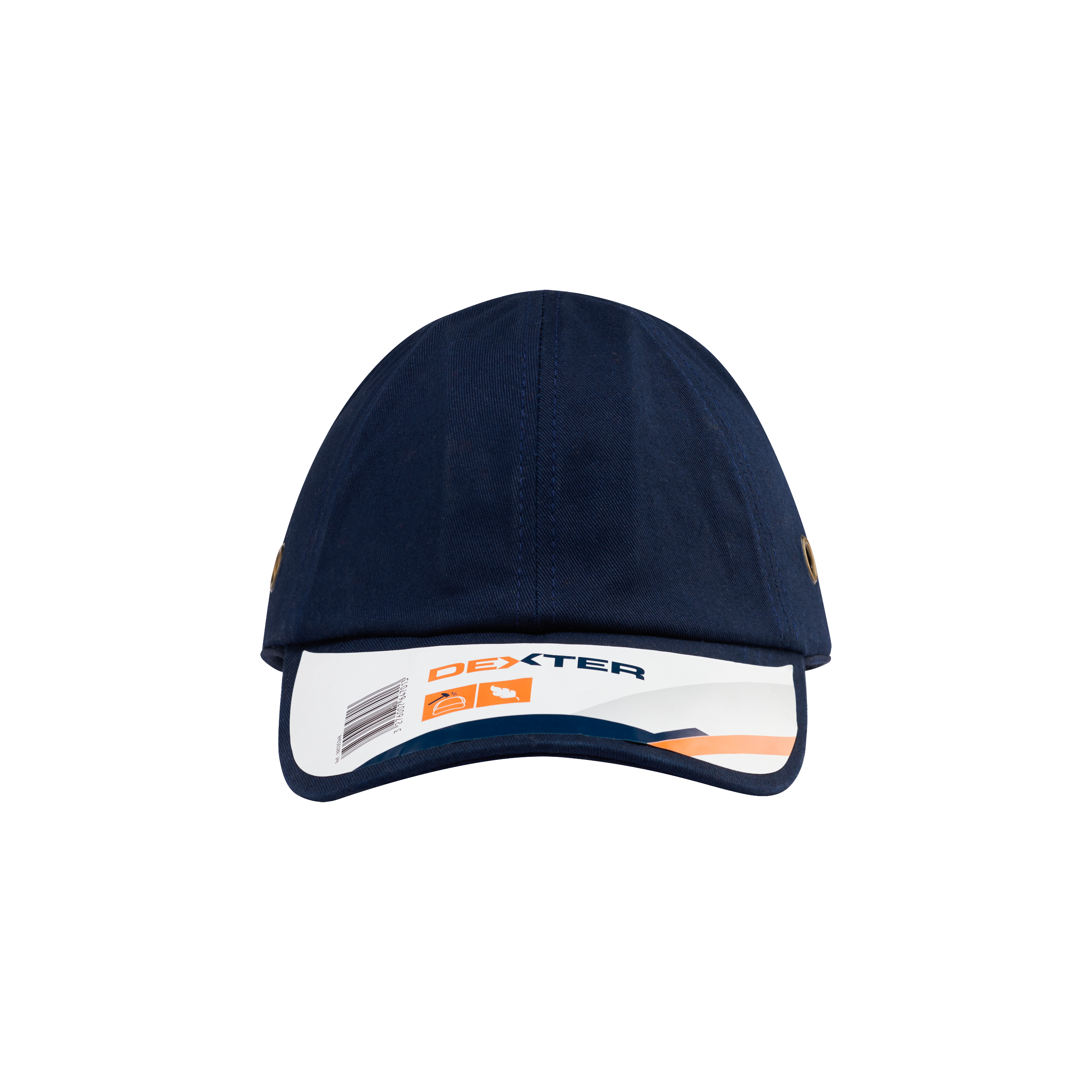 Boné de proteção regulável de algodão, ABS e espuma EVA azul Dexter - 4