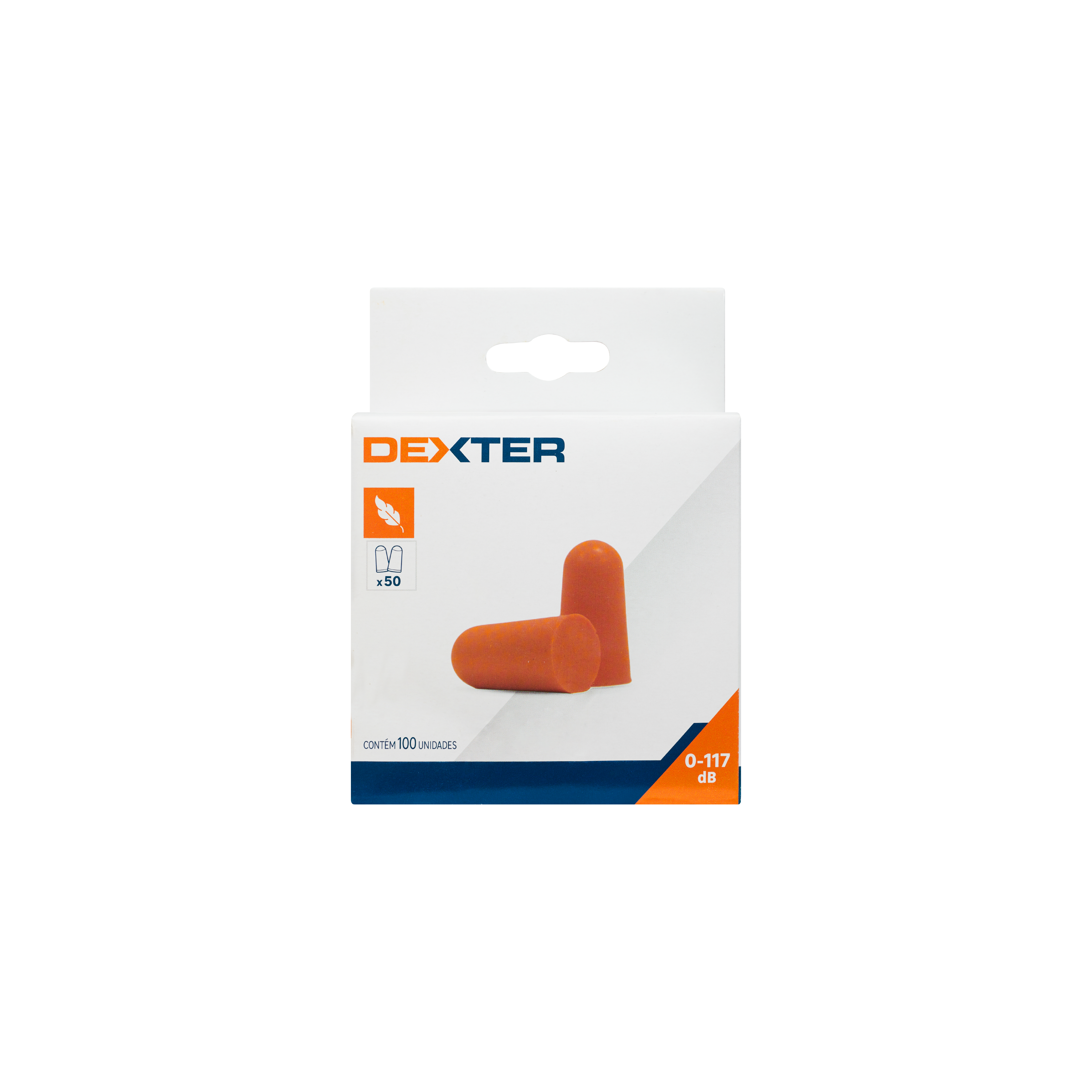 100 Tampões auriculares descartáveis 37 dB Dexter - 3