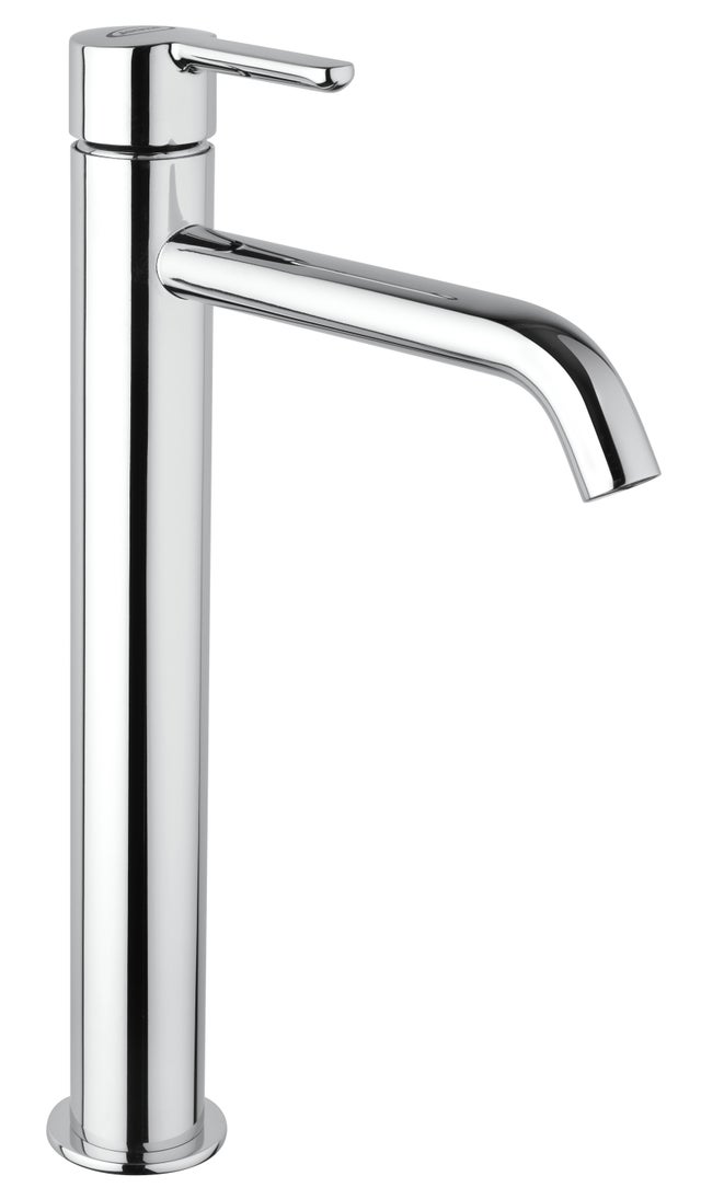 Rubinetto per lavabo getto laminare cristallino Baleno cromato lucido JACUZZI RUBINETTERIA