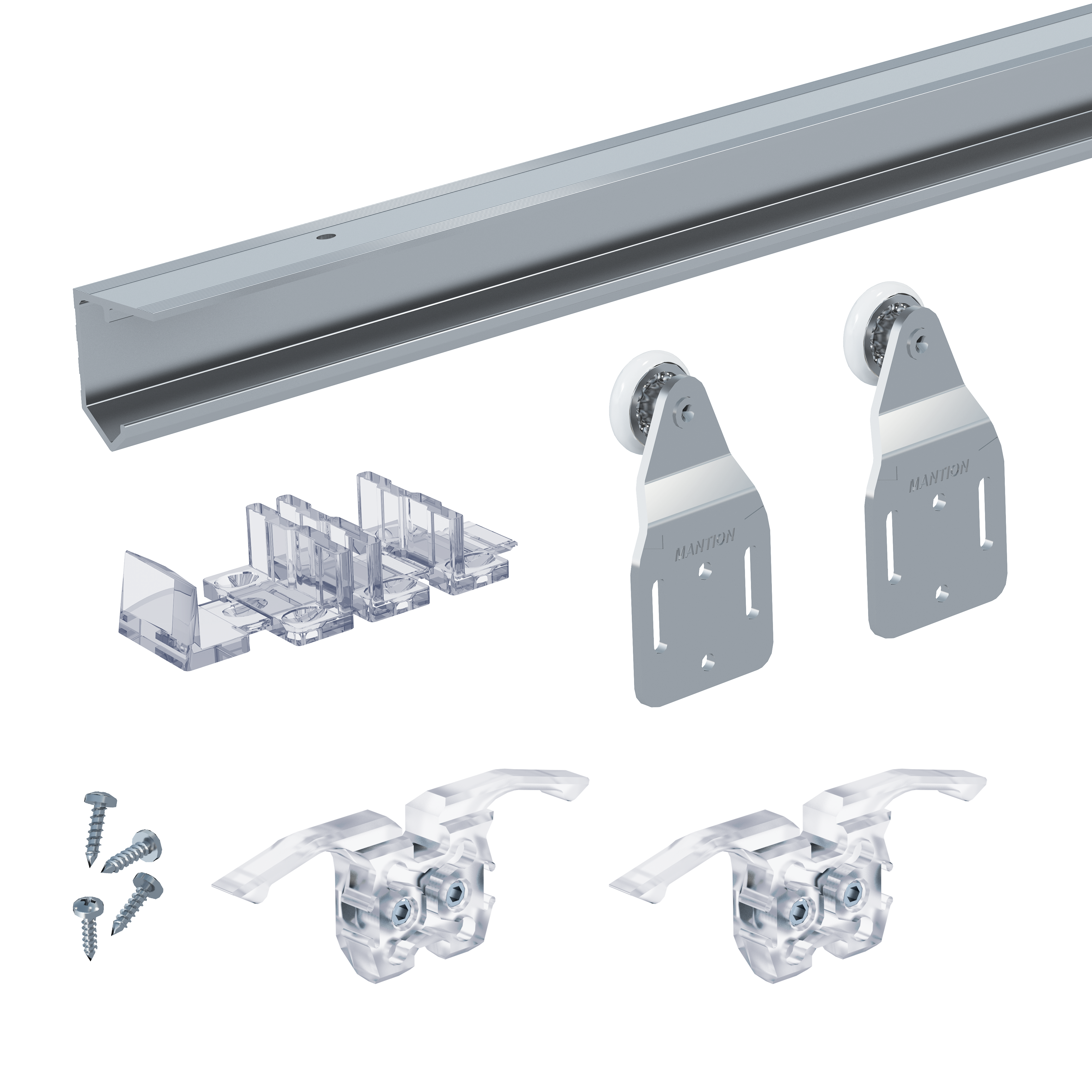 System do drewnianych drzwi przesuwnych Beta 1800 mm Spaceo
