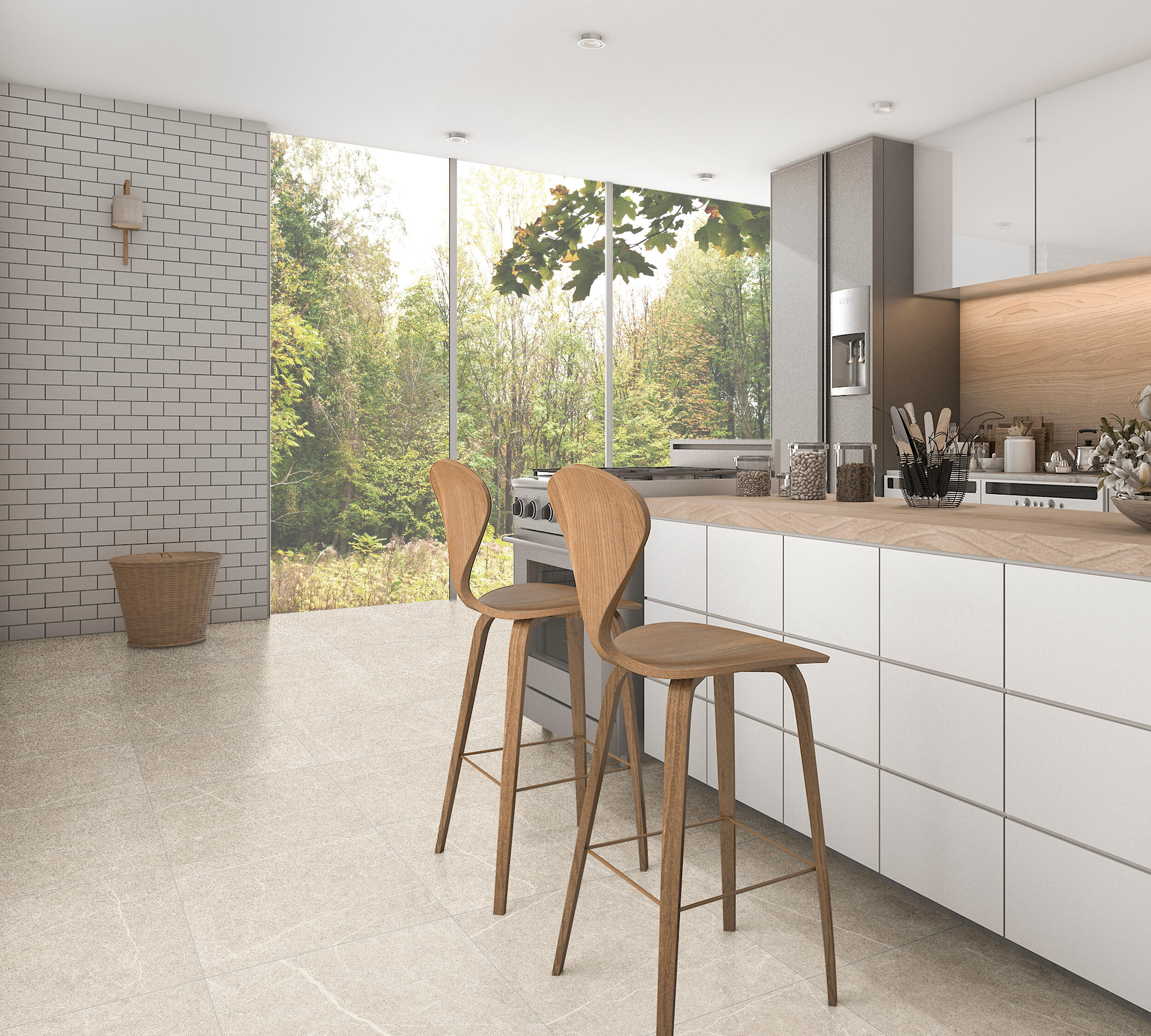 Suelo/azulejo porcelánico ng pietra efecto piedra beige arena 60x60 cm c1