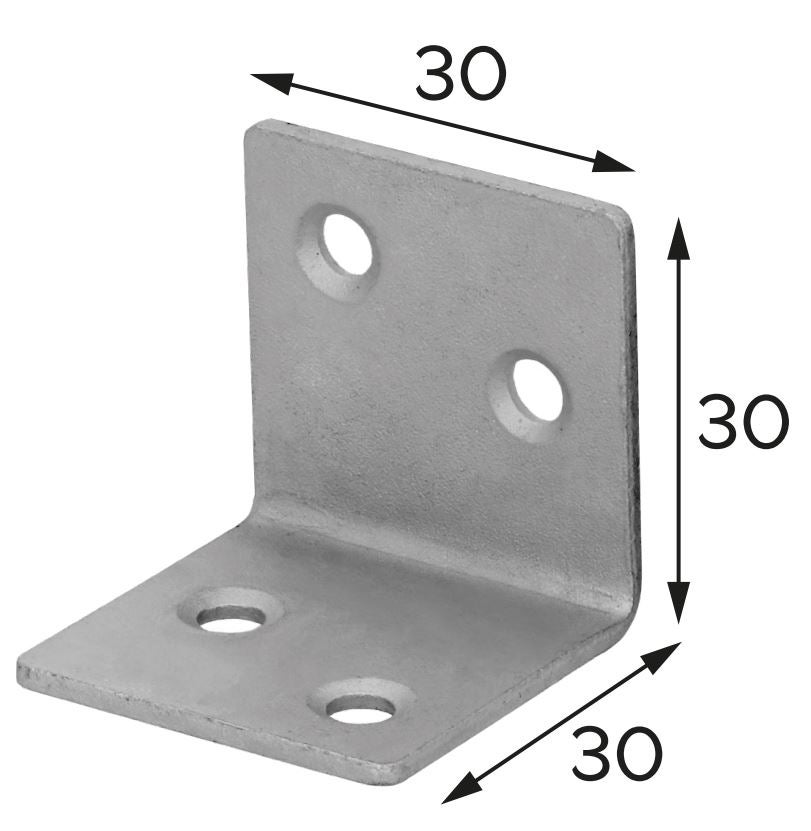 Equerre d'assemblage 30x30x30 revêtement extérieur MAGNODUR - 2