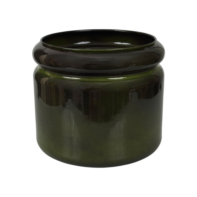 Doniczka metalowa Randolf śr.20 cm zielona Cermax