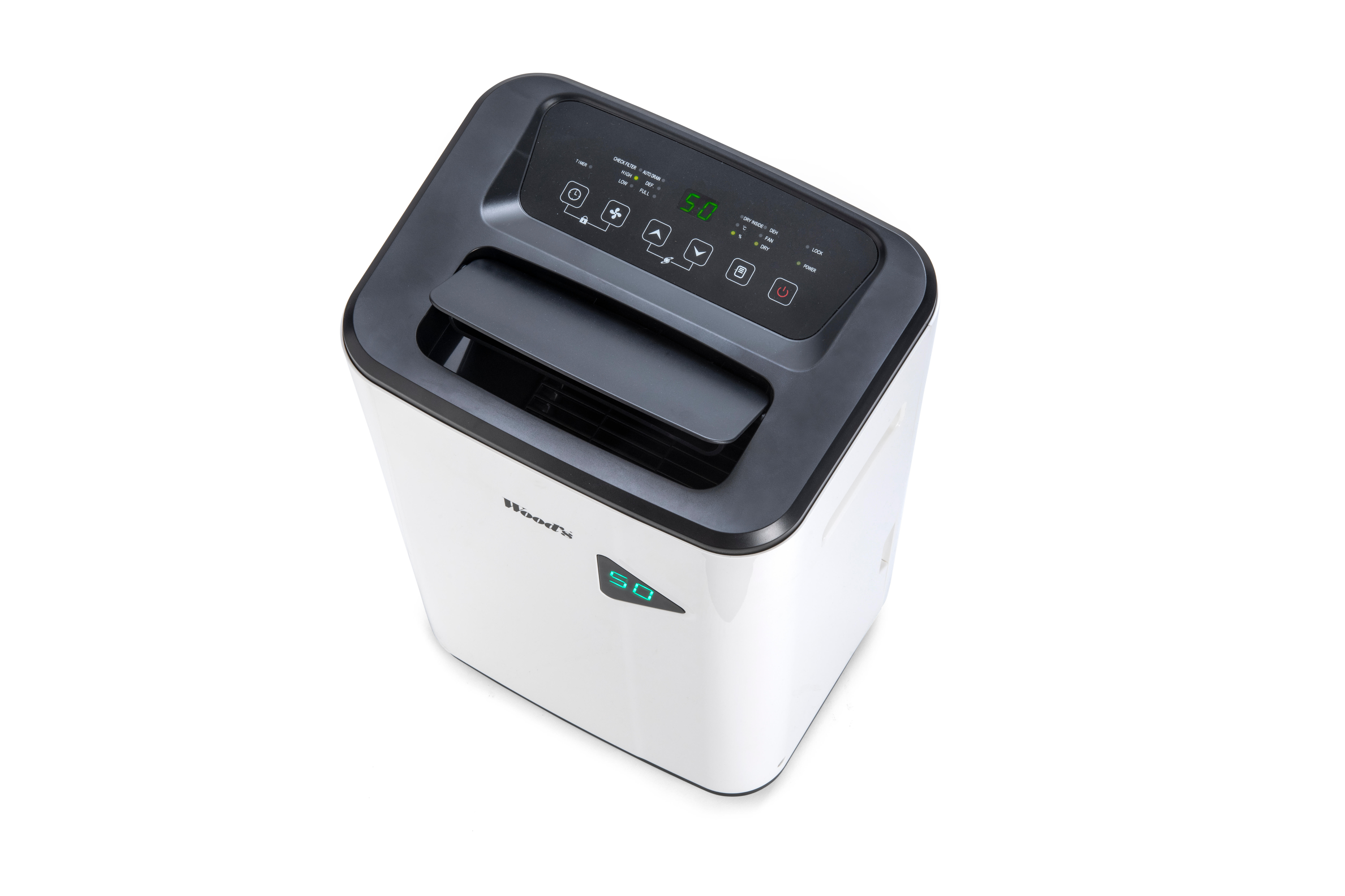 Déshumidificateur d'air WOOD'S Mdx20p jusqu'à 70 m², De 16 à 30L /24H - 4