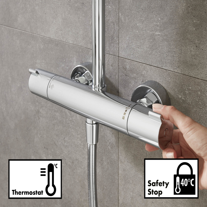 Columna de ducha termostática HANSGROHE Stamis