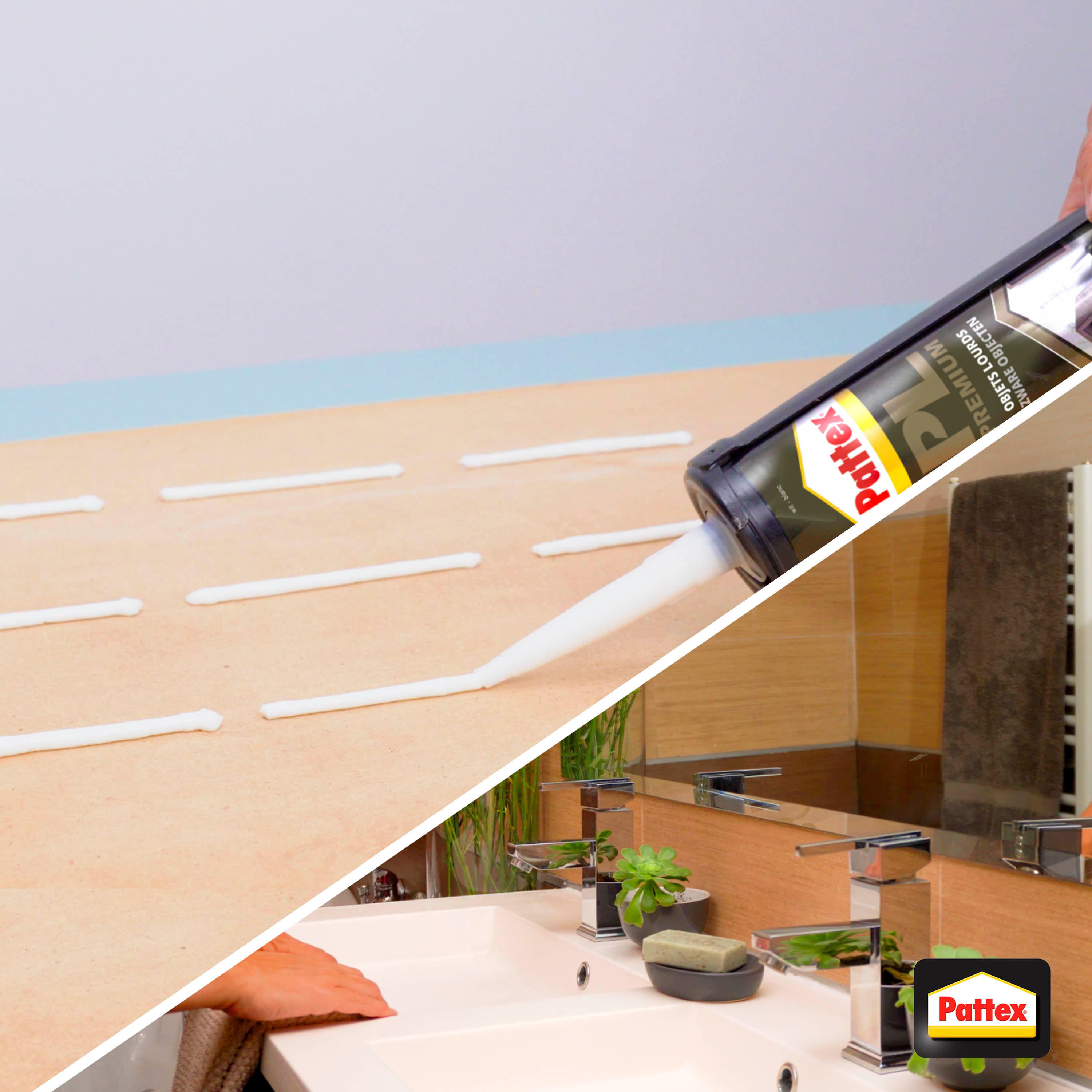 Colle de fixation PATTEX Pl premium high tack, 460 g - 3