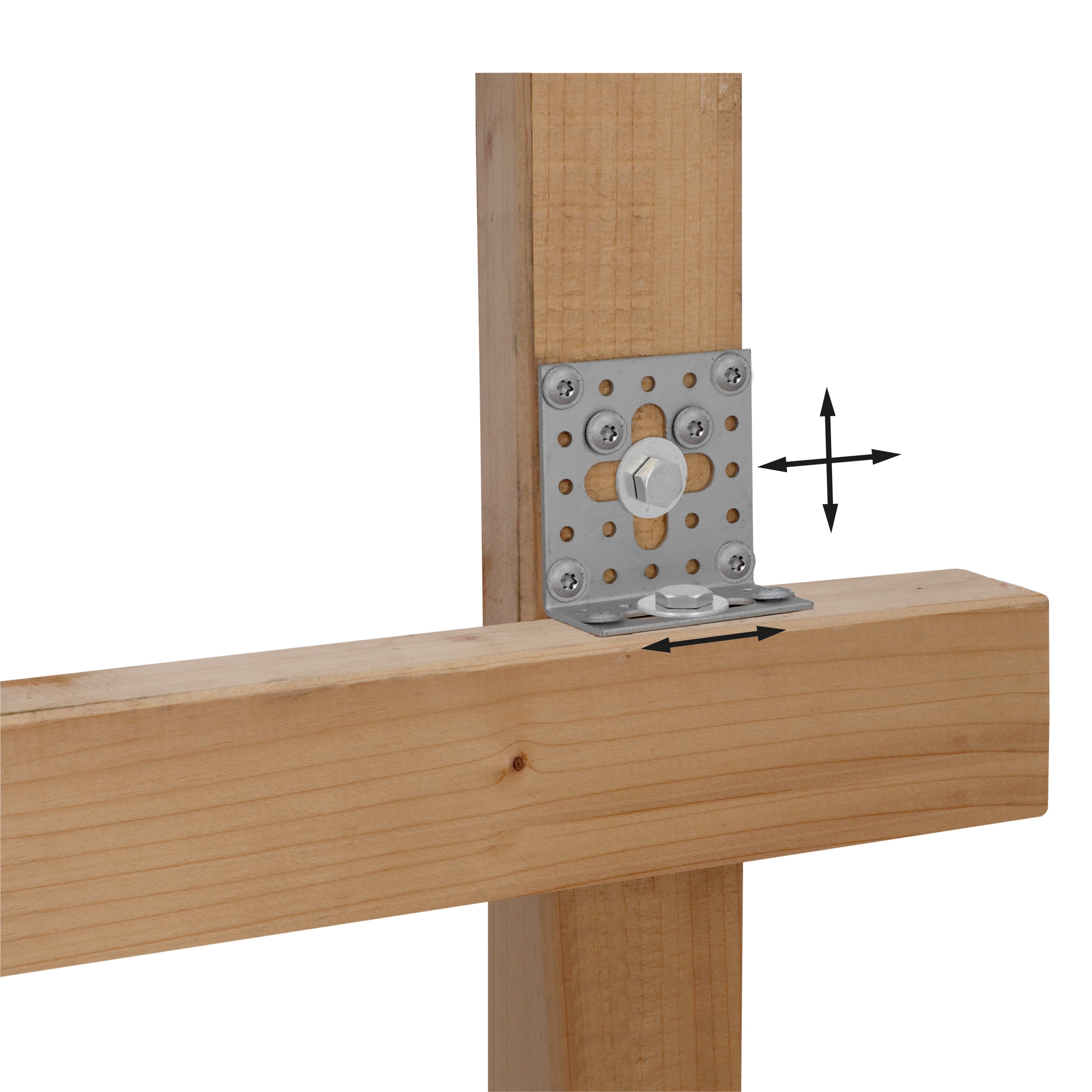 Equerre ajustable 30x60x60 revêtement extérieur MAGNODUR - 3