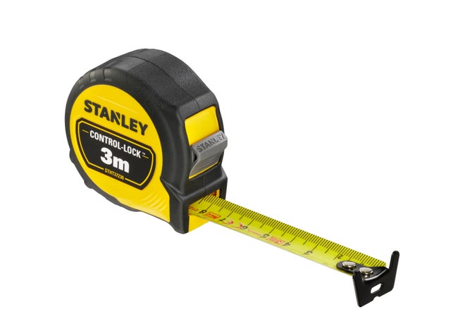 Flexometro control -lock STANLEY  3 m 19 mm