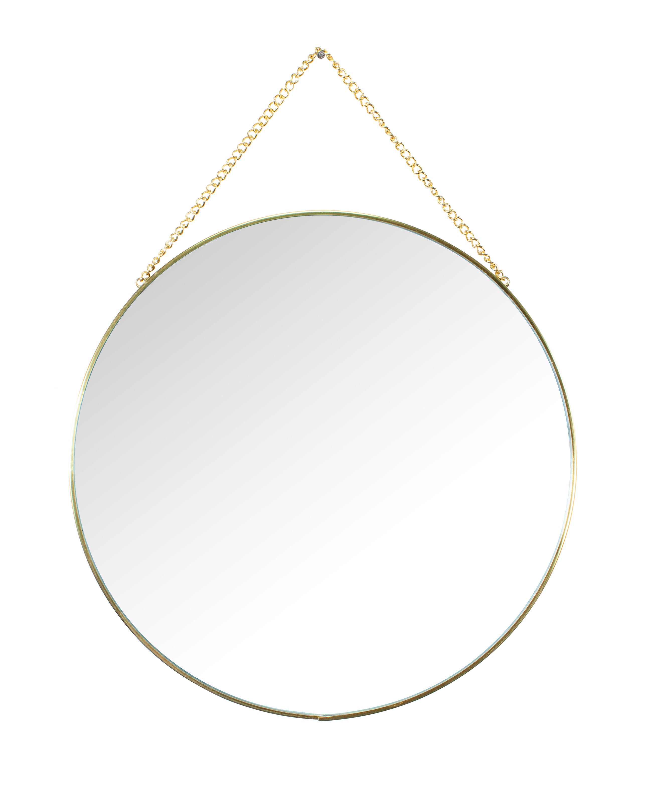 Miroir rond aluminium doré Rond INSPIRE diam.29 cm - 8