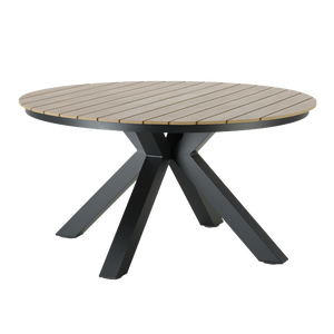 Tavolo Da Bar Rotondo In Alluminio - Altezza Regolabile 70/110 Cm, Ø 60 Cm, Per Interni Ed Esterni - Foto 13