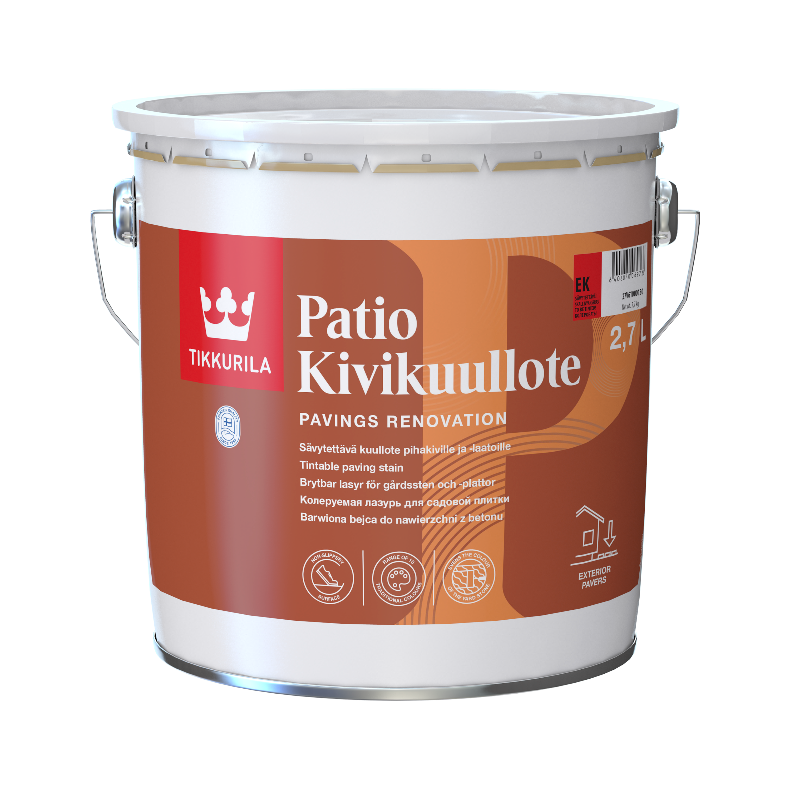 Bejca do betonu Patio 2.7 l Tikkurila