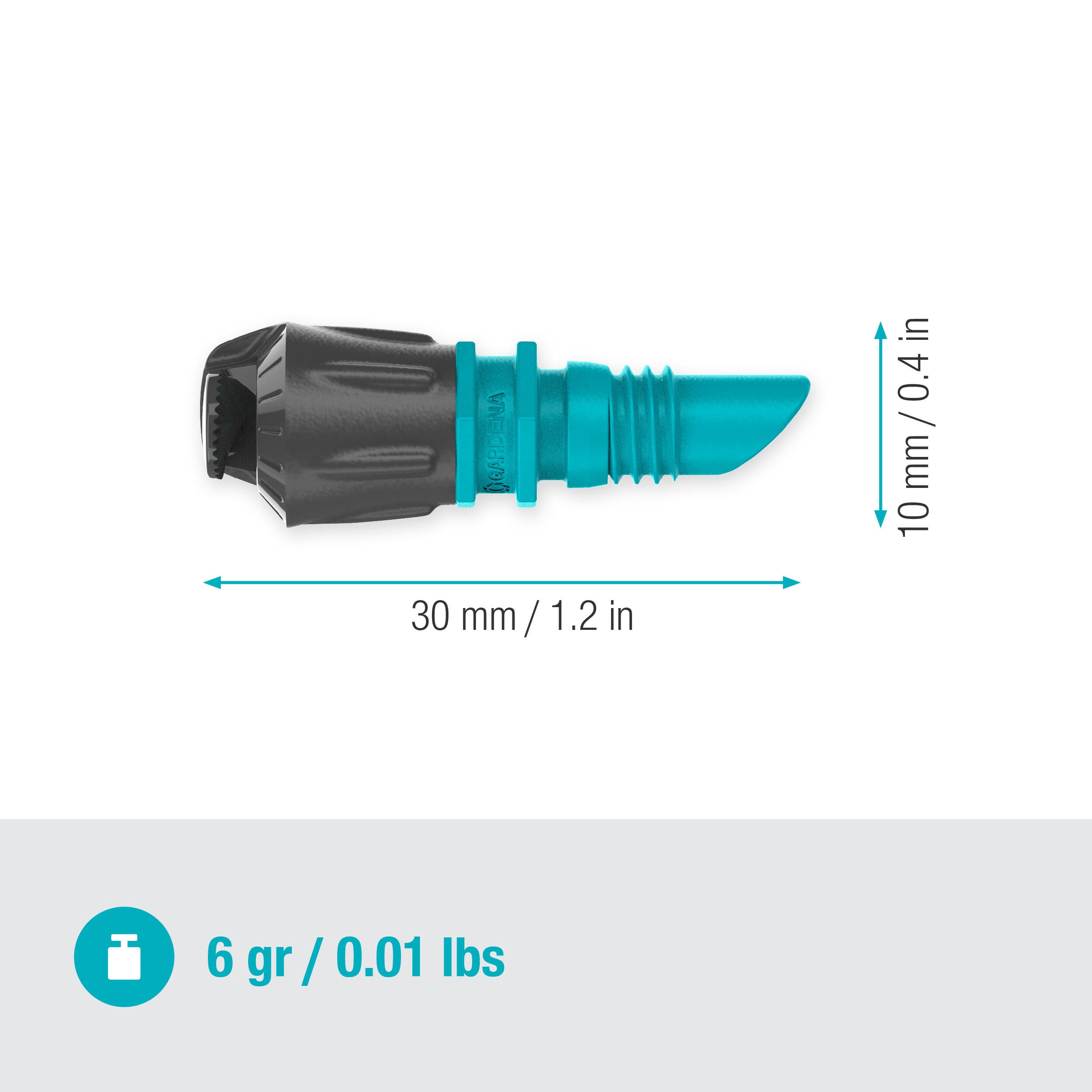 Micro-asperseur 180° GARDENA 13321-20 - 3