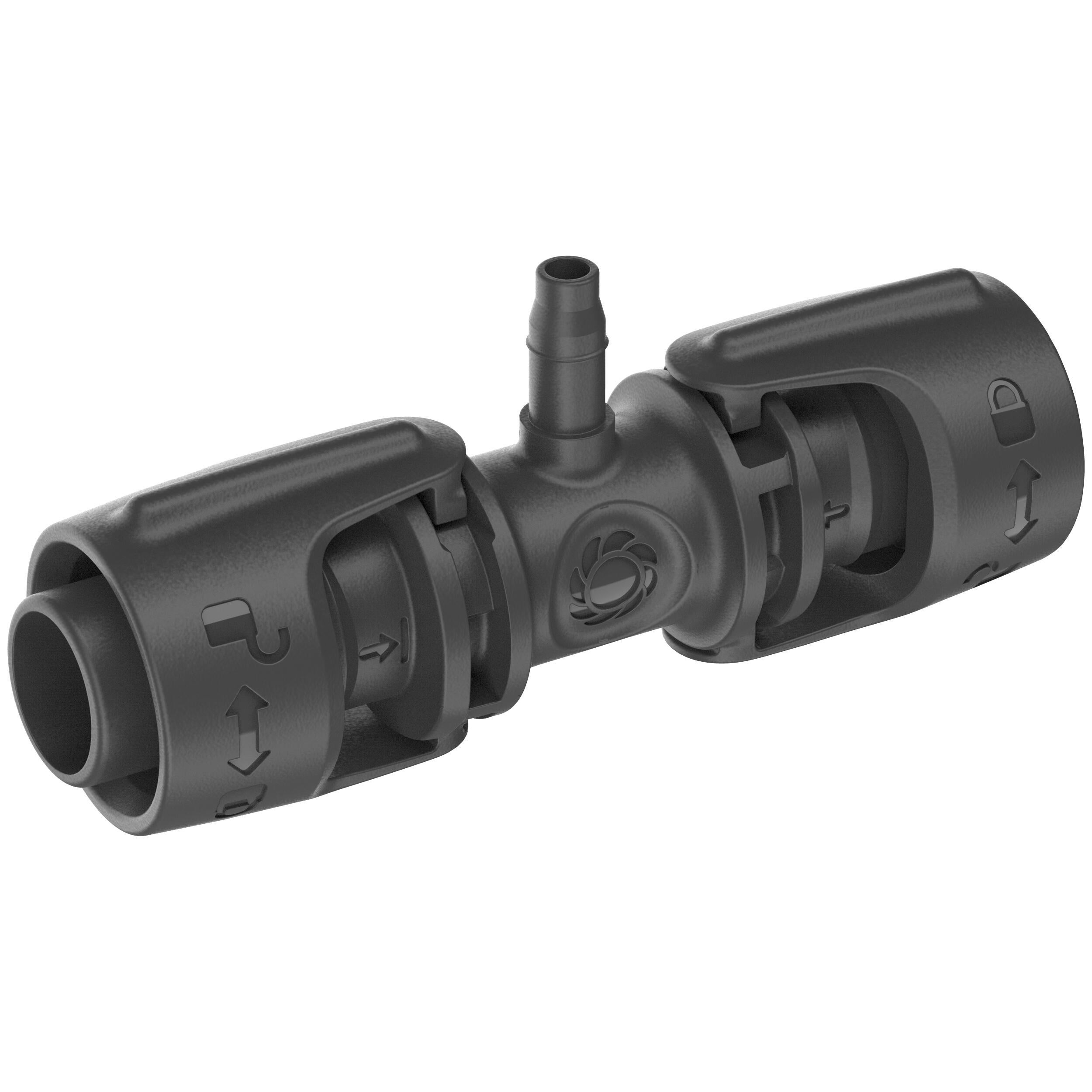 T para riego por goteo gardena de 13 mm 4 unidades