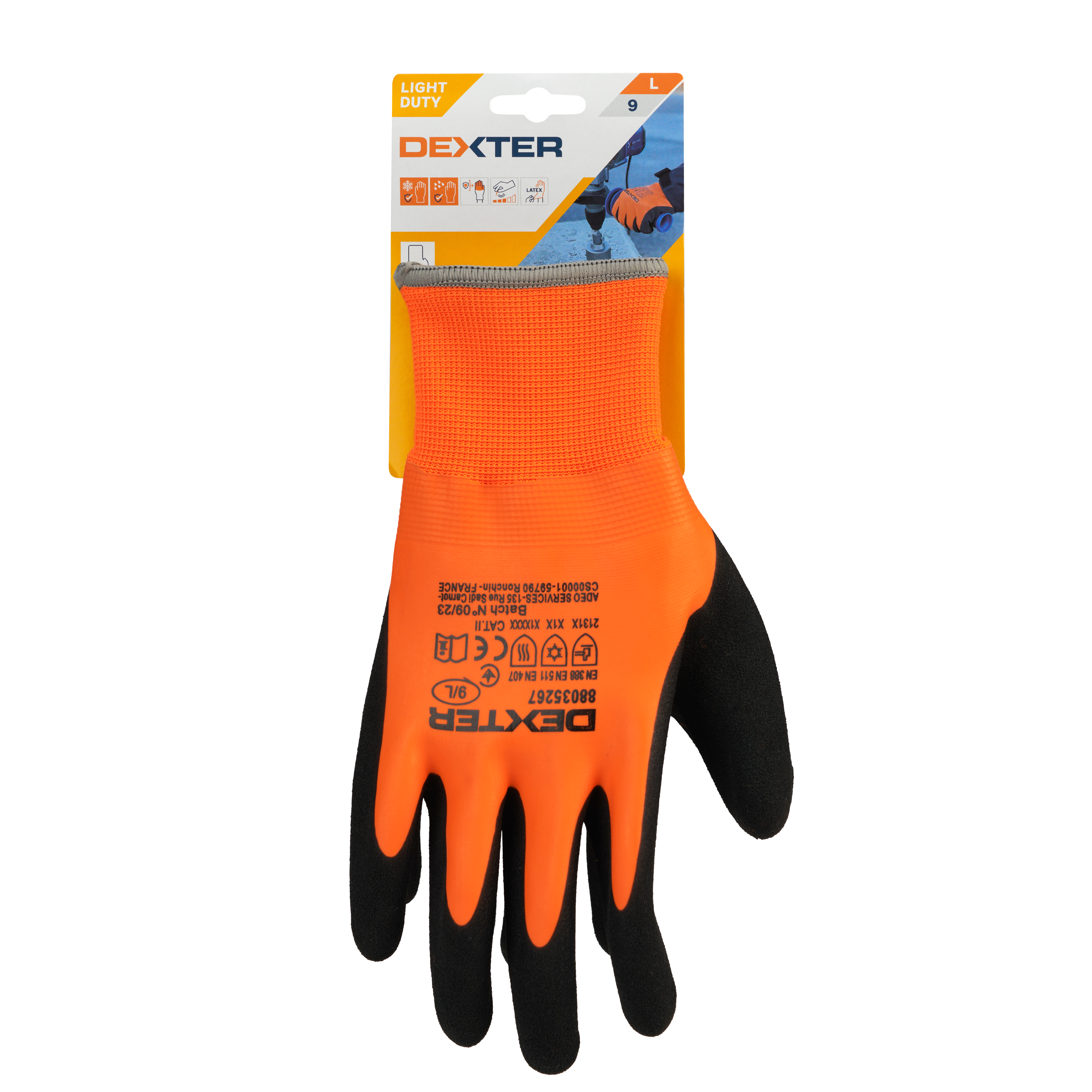 Rękawice robocze zimowe Touch Screen r.9 DEXTER - 6