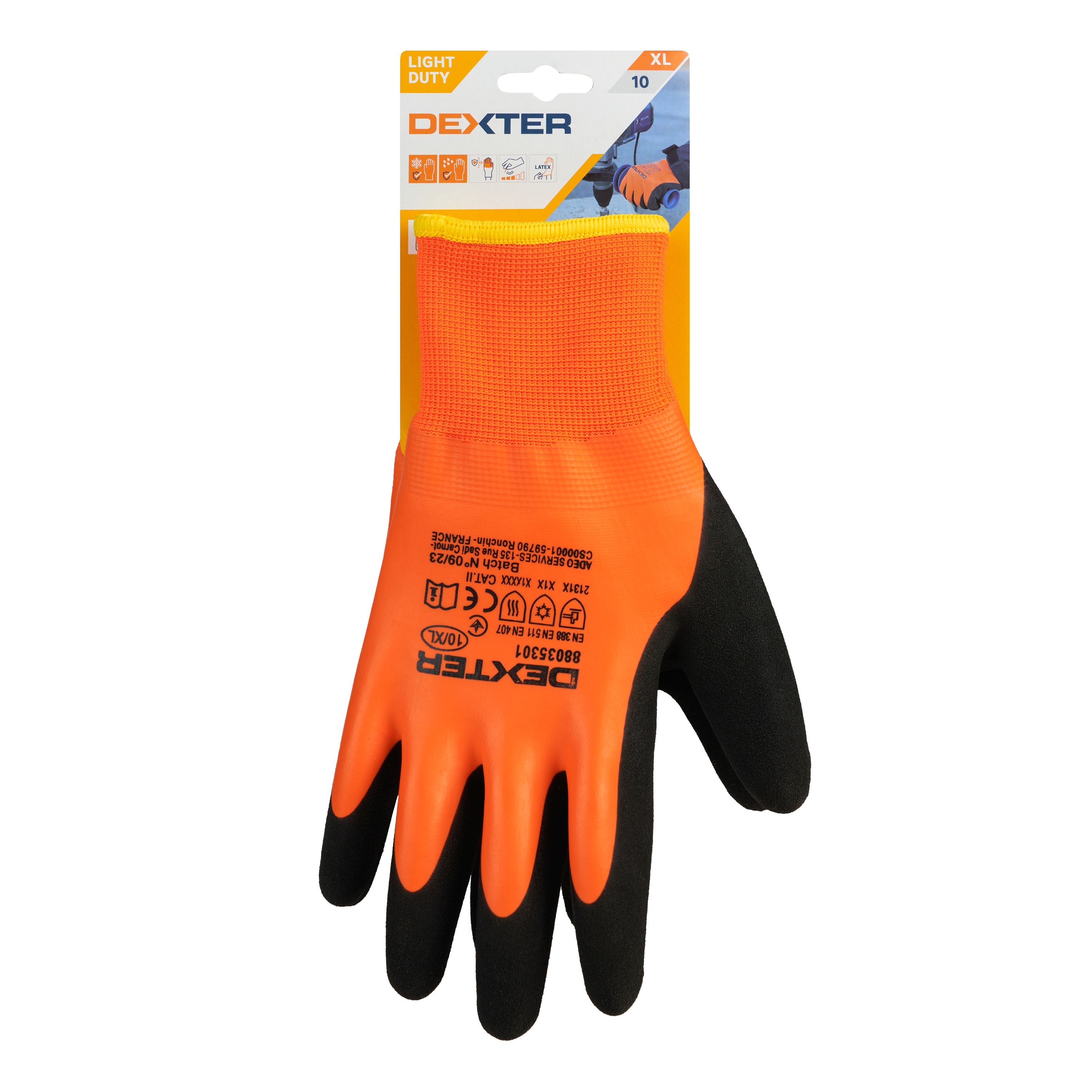 Guantes Antifrio Pantalla Táctil DEXTER - Talla 10 - 7
