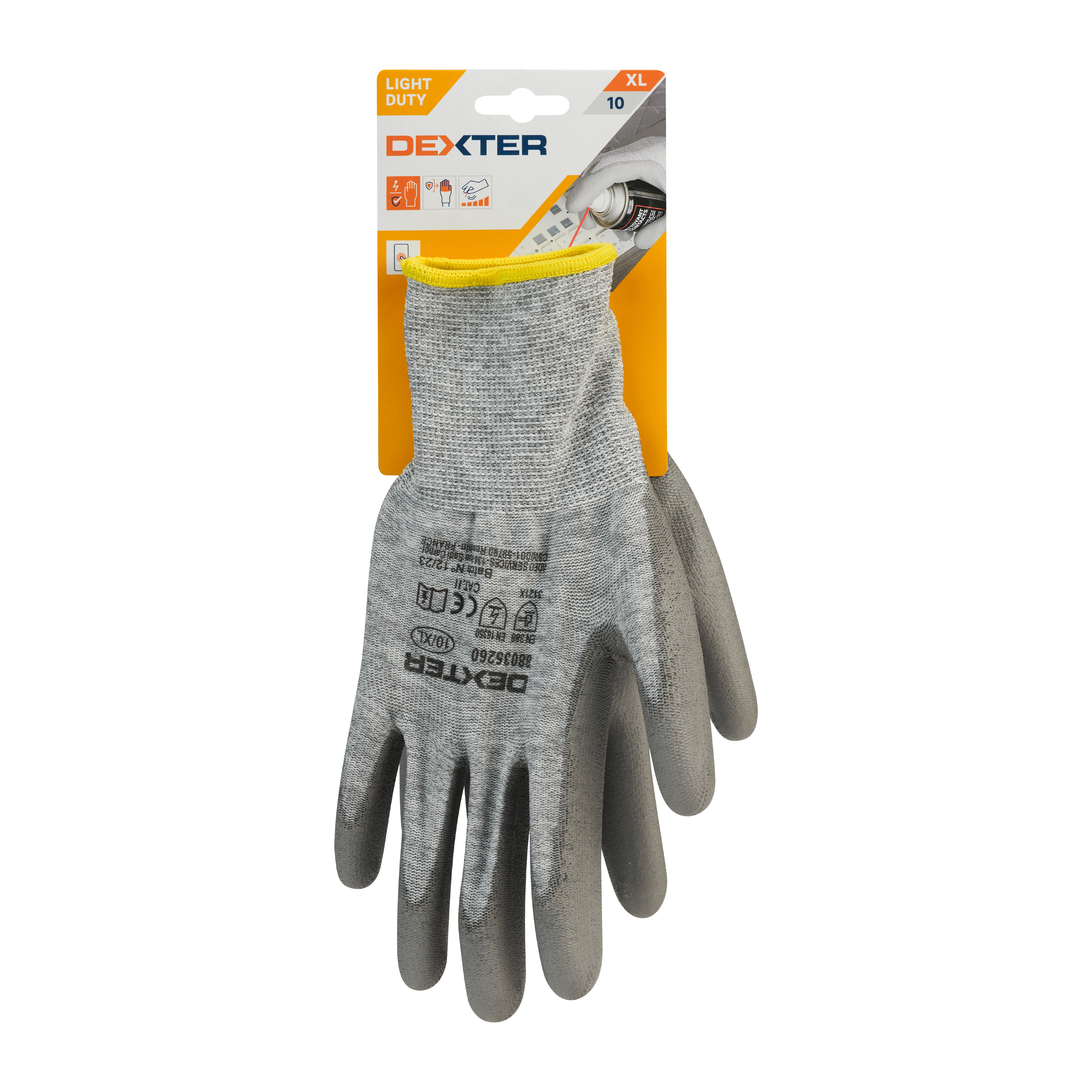 Guantes Anticorte Polietileno DEXTER - Talla 10 - 6