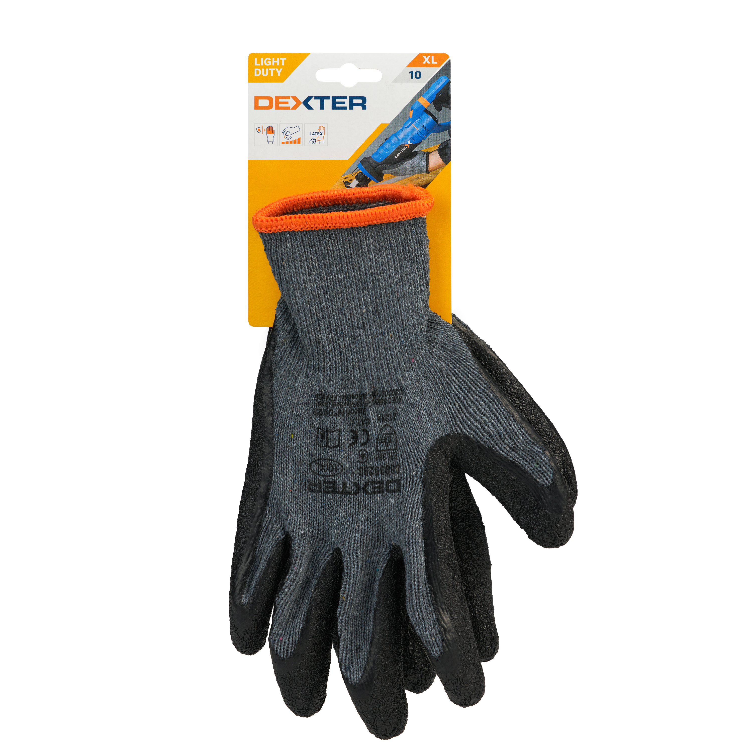 Guantes Trabajo DEXTER - Talla 10 - 5