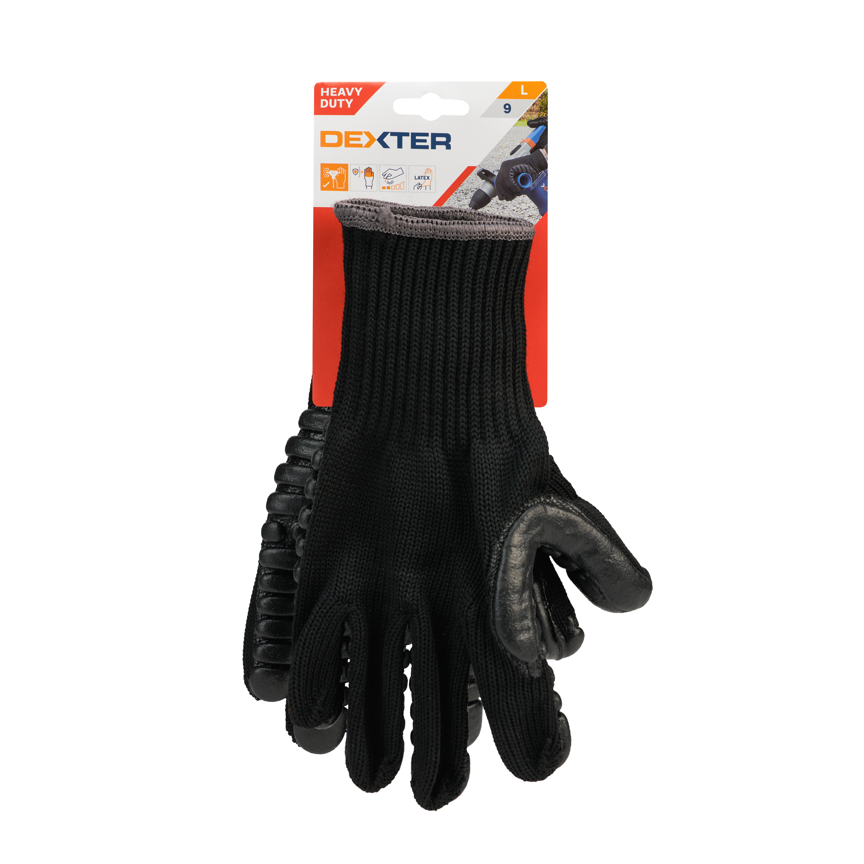 Guantes Antivibración DEXTER - Talla 9 - 5