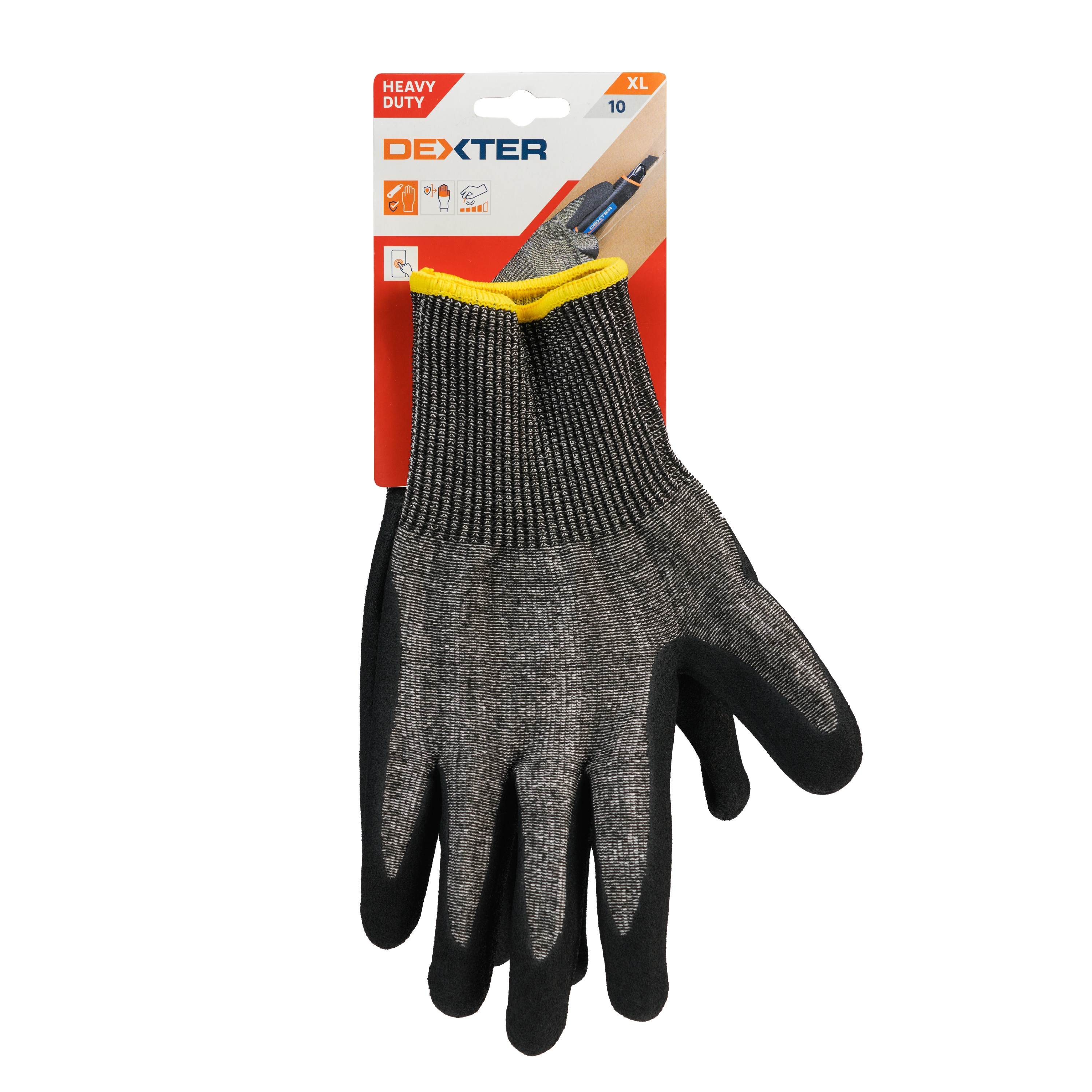 Guantes Anticorte Nitrilo DEXTER - Talla 10 - 5