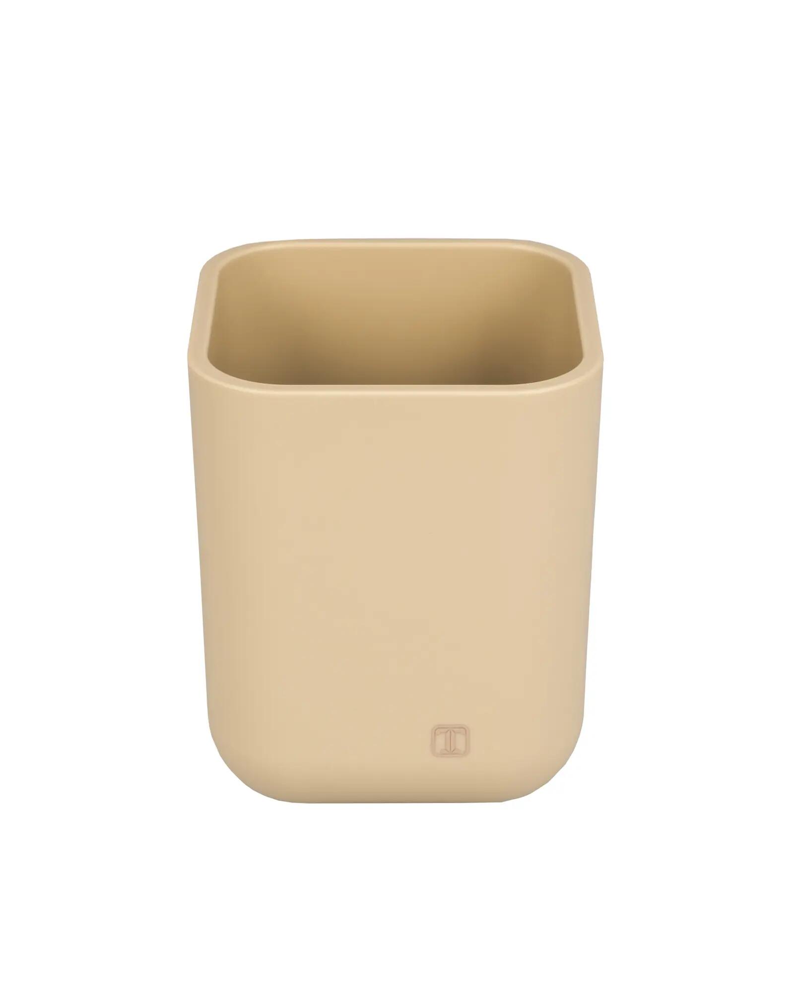 Porta spazzolini translate in stirene acrilonitrile (san) beige - 4