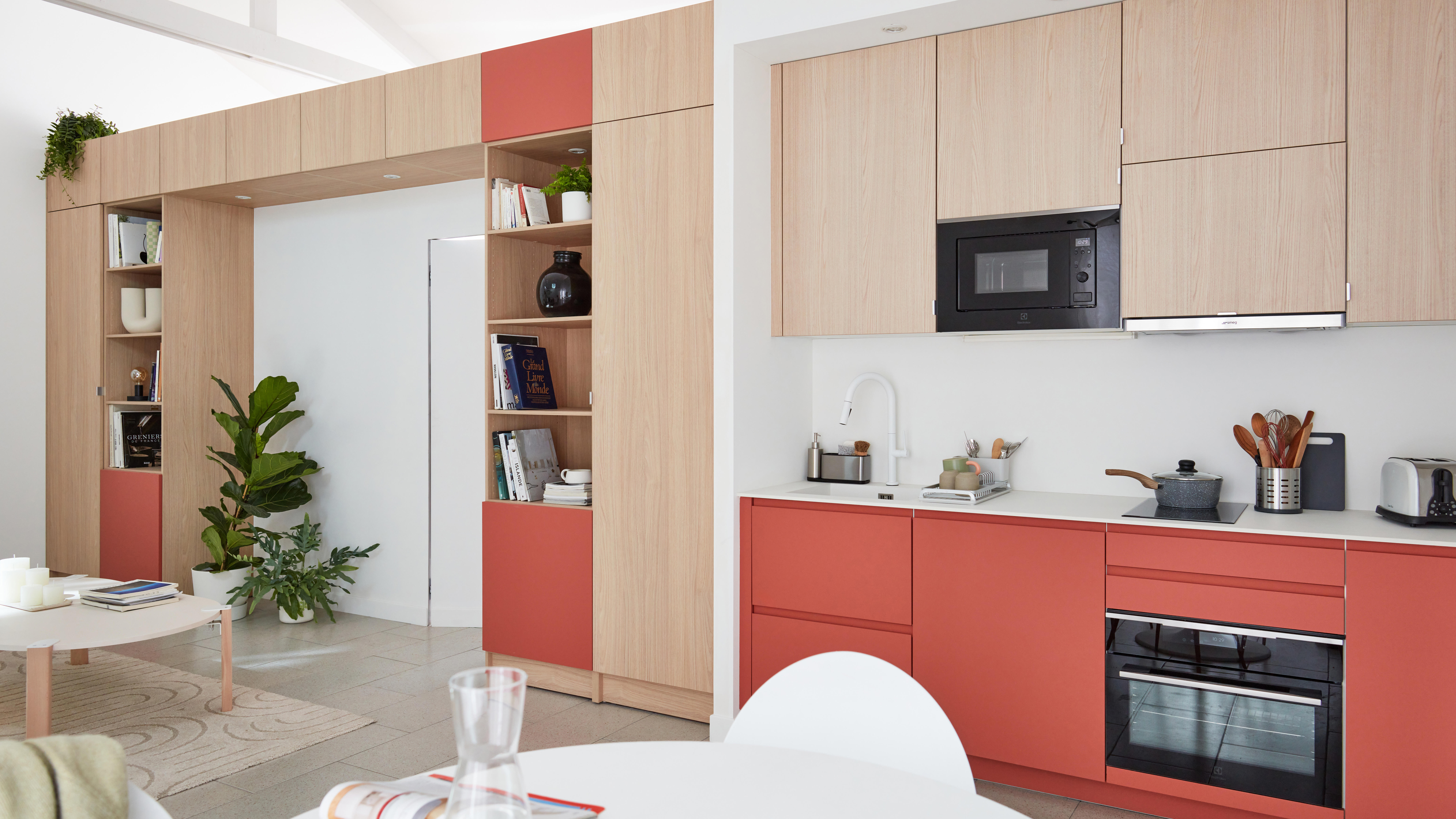 Joue de finition Tokyo terracotta H.76.5 cm x L.62 cm x Ep.19 mm - 4