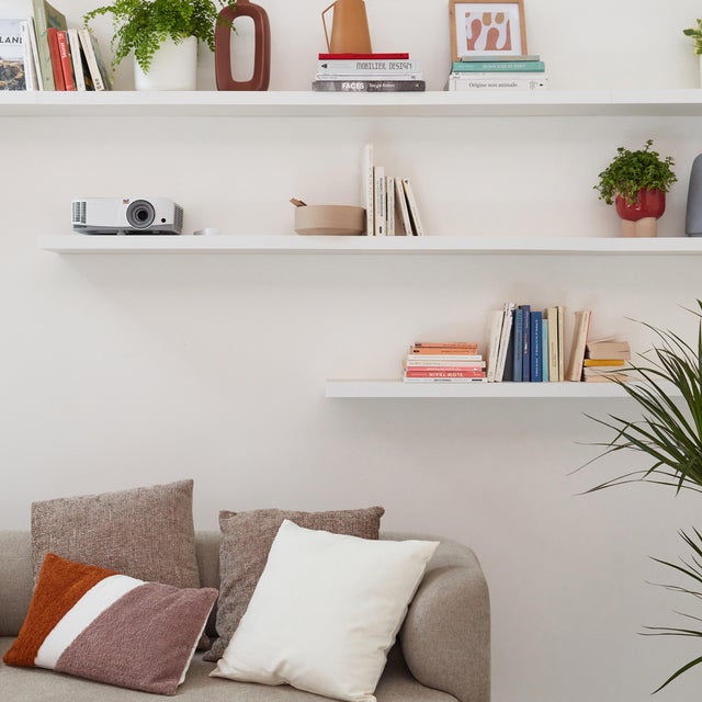 Prateleira de fixação invisível SPACEO BRANCO
