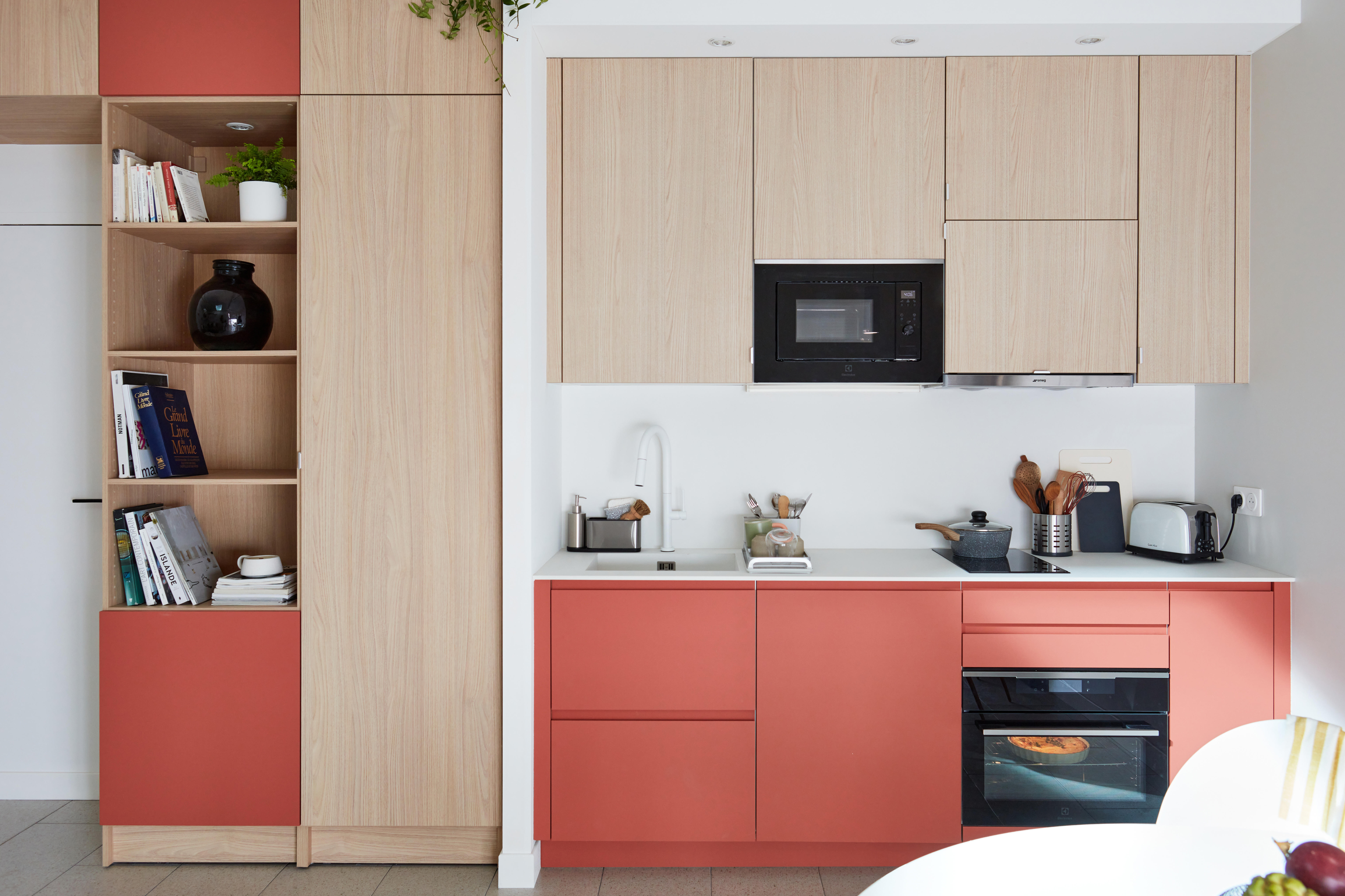 Joue de finition Tokyo terracotta H.76.5 cm x L.62 cm x Ep.19 mm - 2