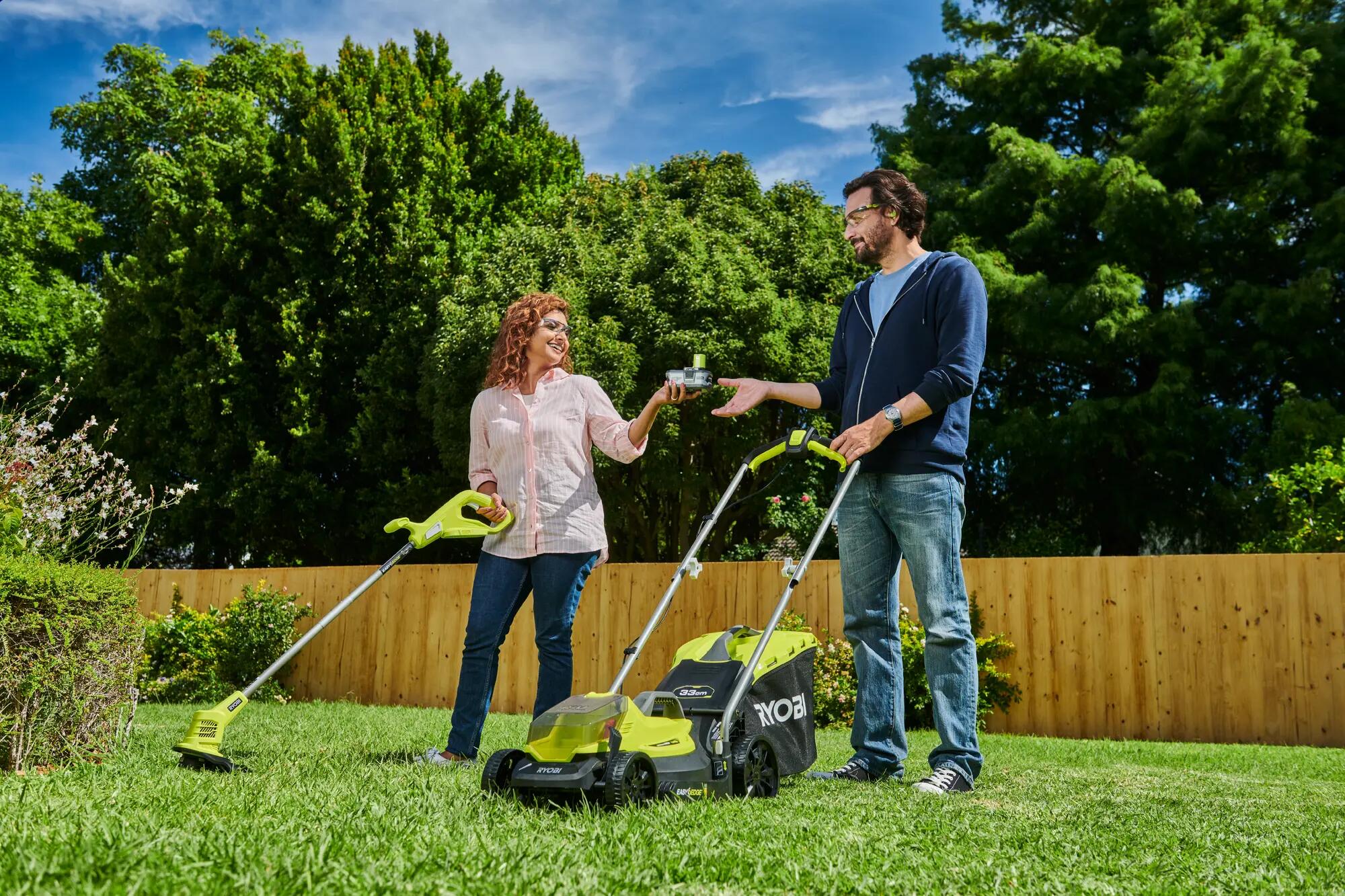 Tagliaerba a batteria RYOBI Tagliabordi 18V L 33 cm, 1 batteria inclusa - 9