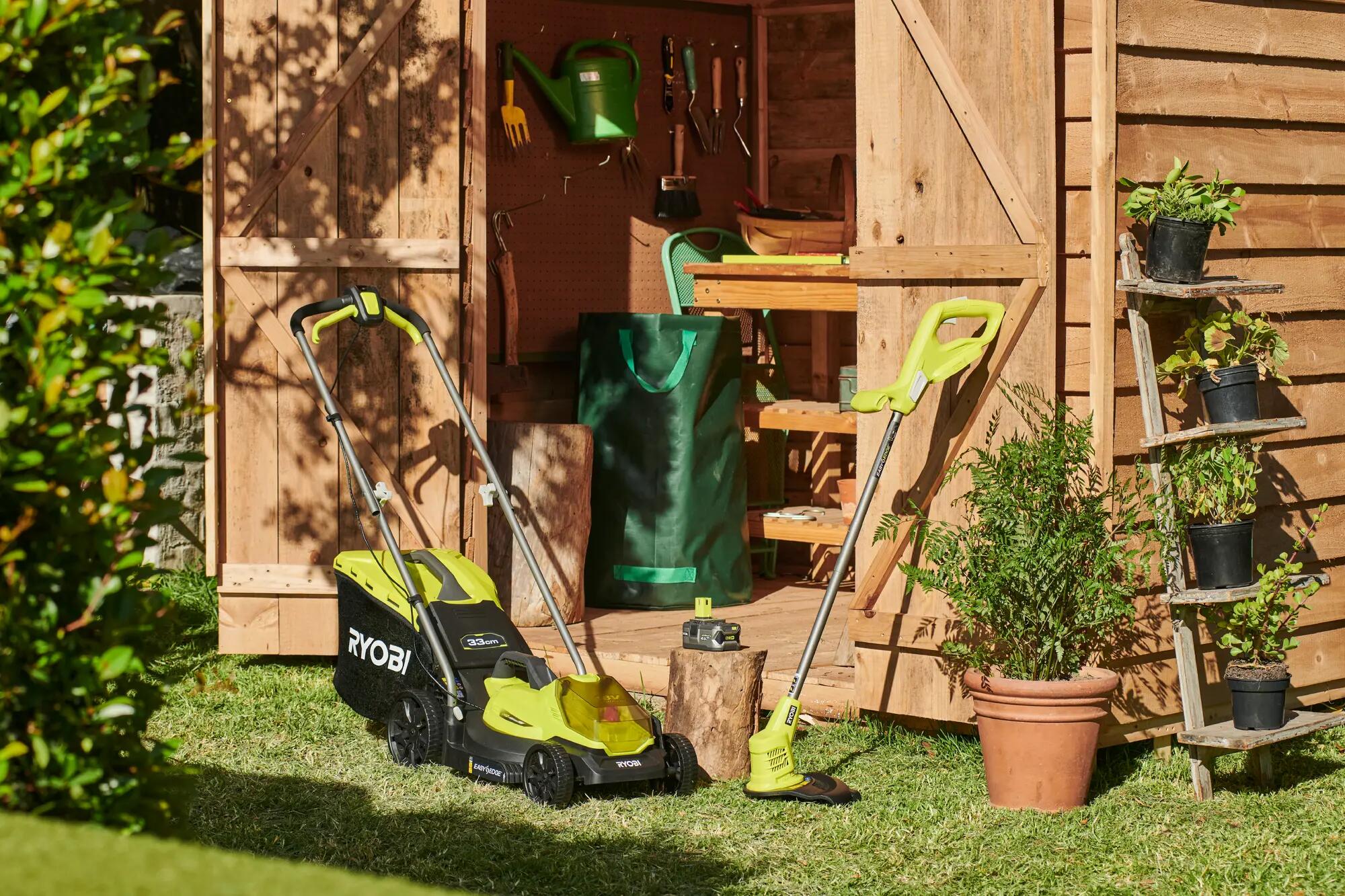 Tagliaerba a batteria RYOBI Tagliabordi 18V L 33 cm, 1 batteria inclusa - 6