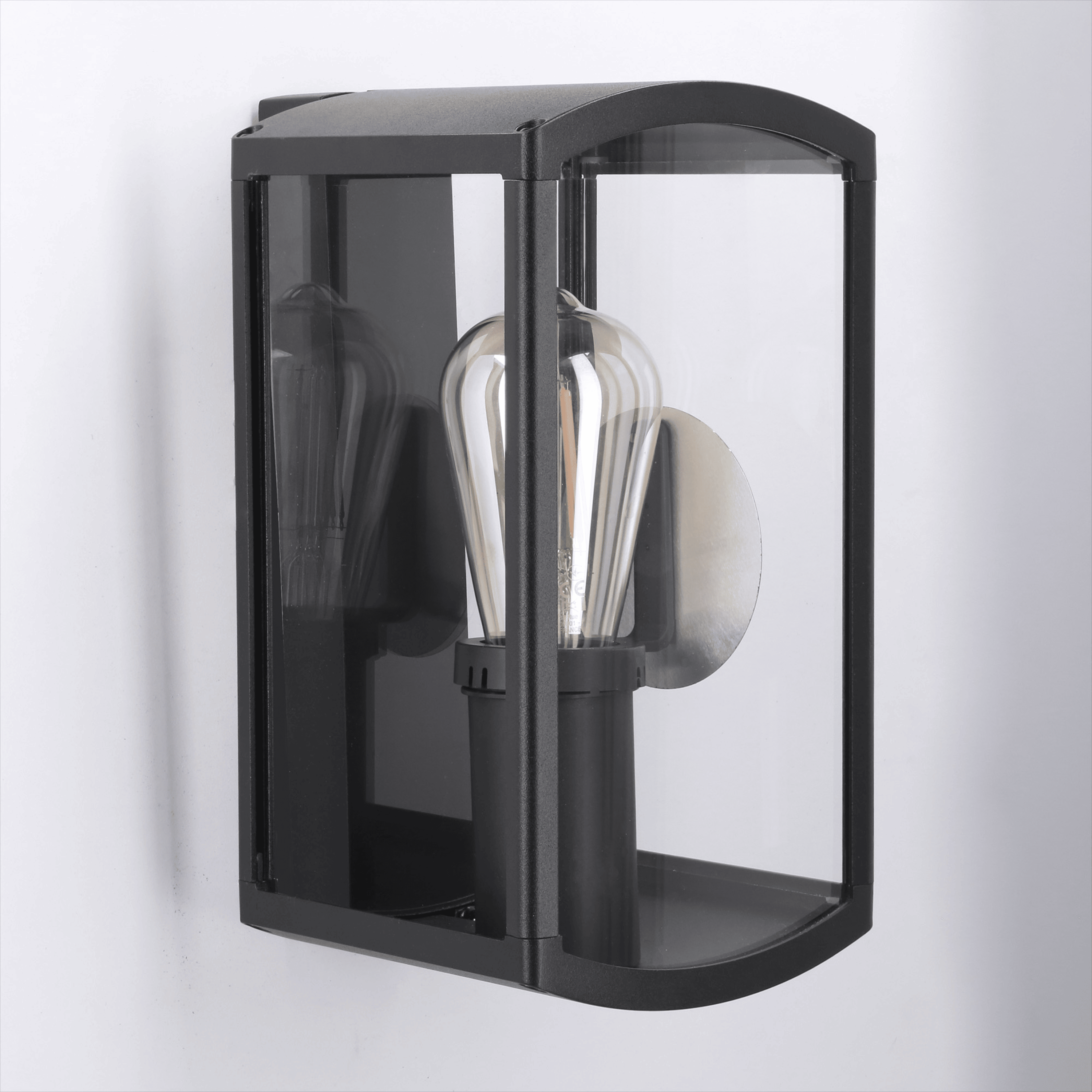 Applique extérieure Bord de mer, E27 max 25W noir Daroca INSPIRE - 5