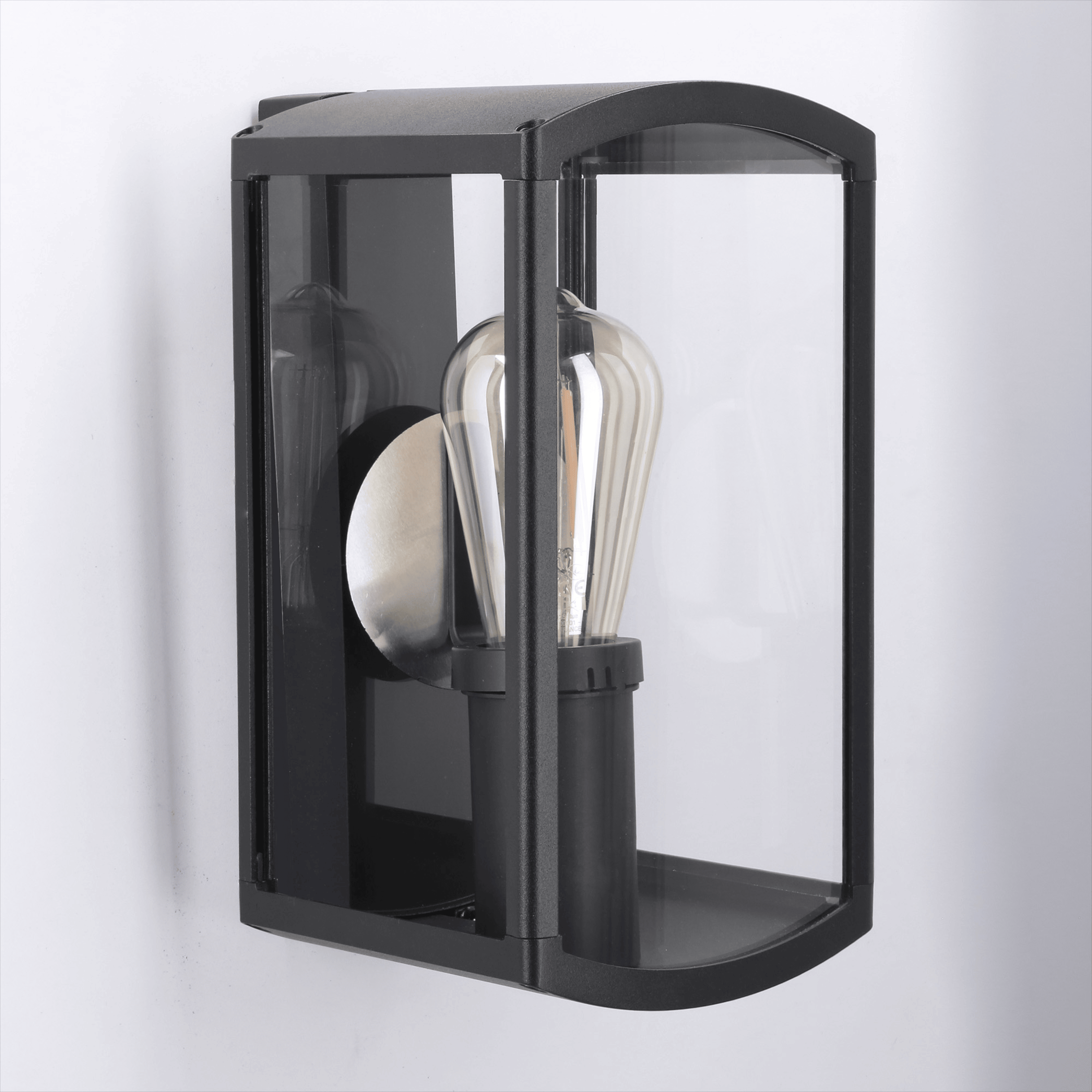 Applique extérieure Bord de mer, E27 max 25W noir Daroca INSPIRE - 4