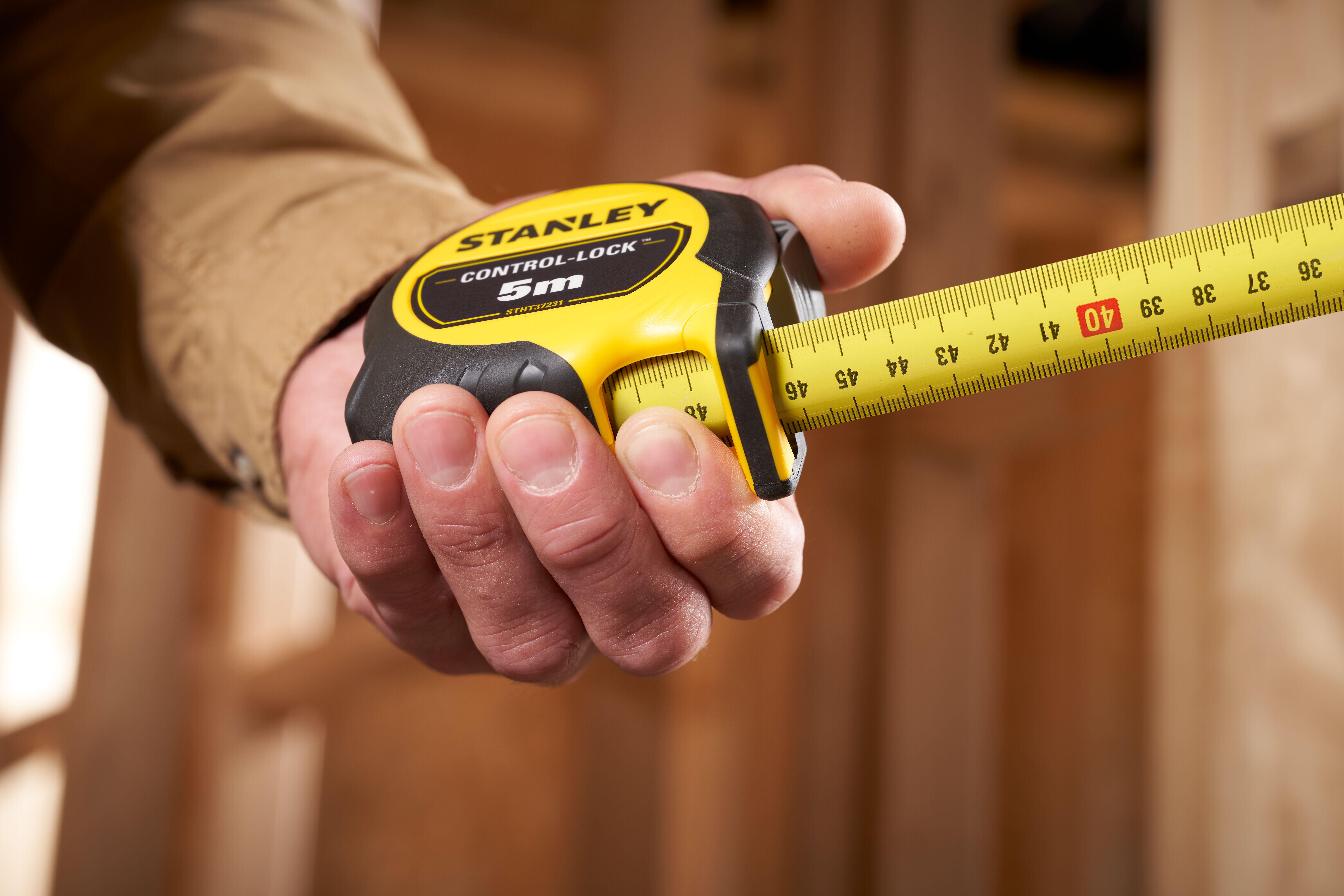 Fita métrica 5 metros 25 mm Stanley Control-Lock - 4