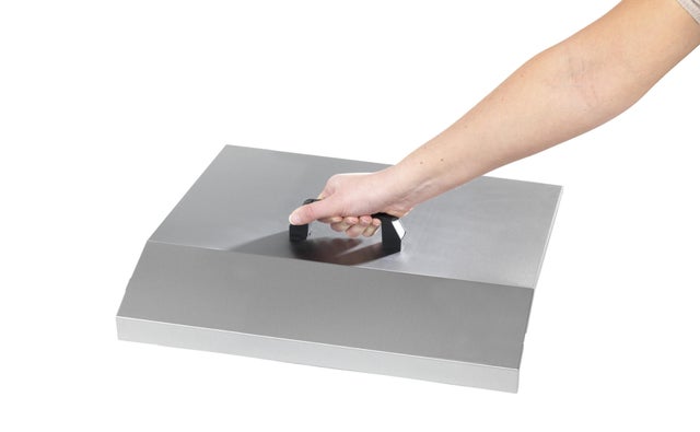Capot en inox pour planchas smart et saveur simple KRAMPOUZ