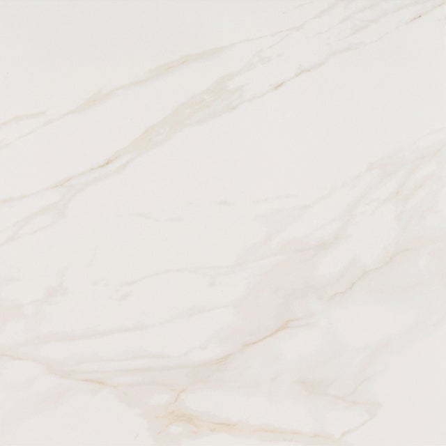 Suelo porcelánico Tresana efecto mármol blanco 60x60 cm PAMESA